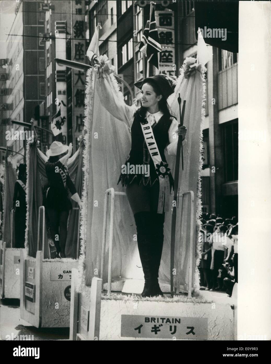 Sep 09 1969 Beauties On Parade In Tokyo Contestants For Miss