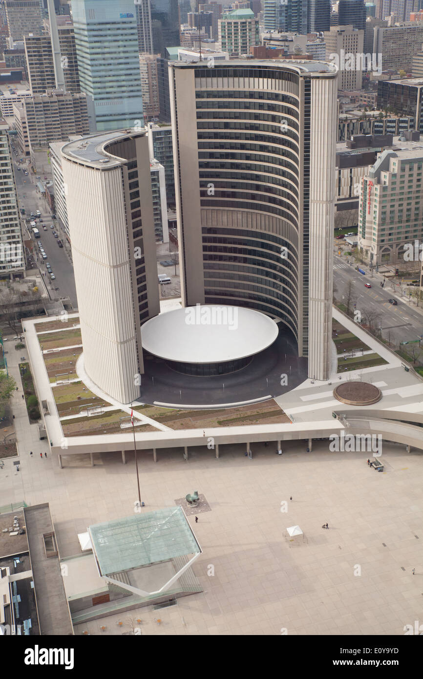 Toronto city hall Stock Photo