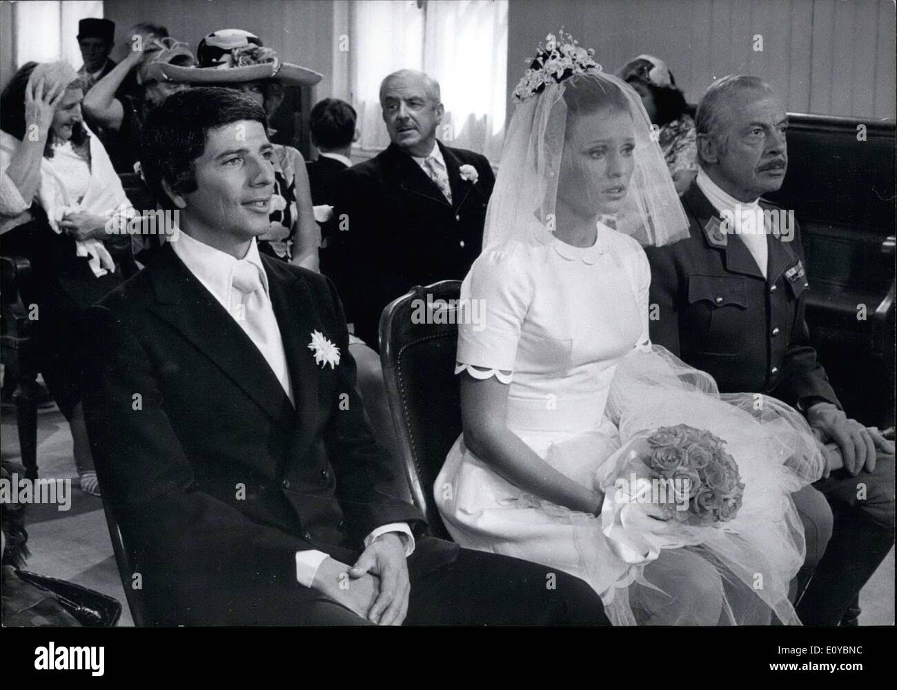 Actor Bert Convy And His Wife Ann, Attending The People's