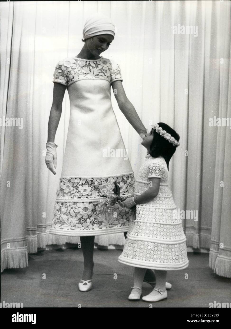 Jan 01 1970 Paris Fashions Pierre Balmain Danish Mannequin