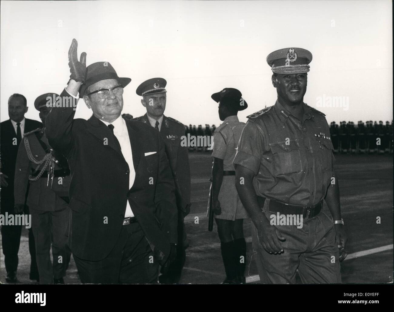 Jan. 01, 1970 - Yugoslav President Tito's Short Visit To Sudan. En ...