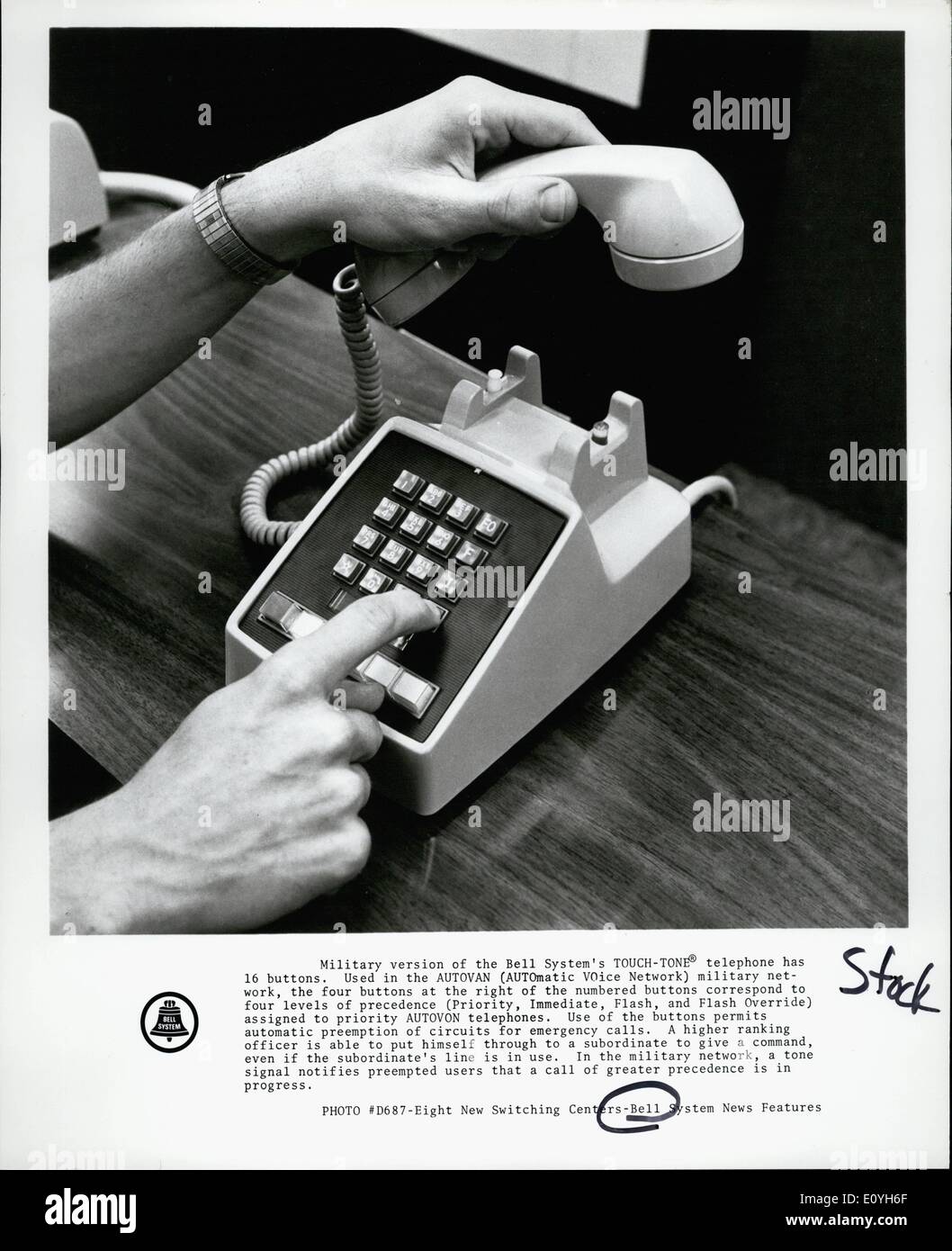 May 25, 1970 - Stock Photo