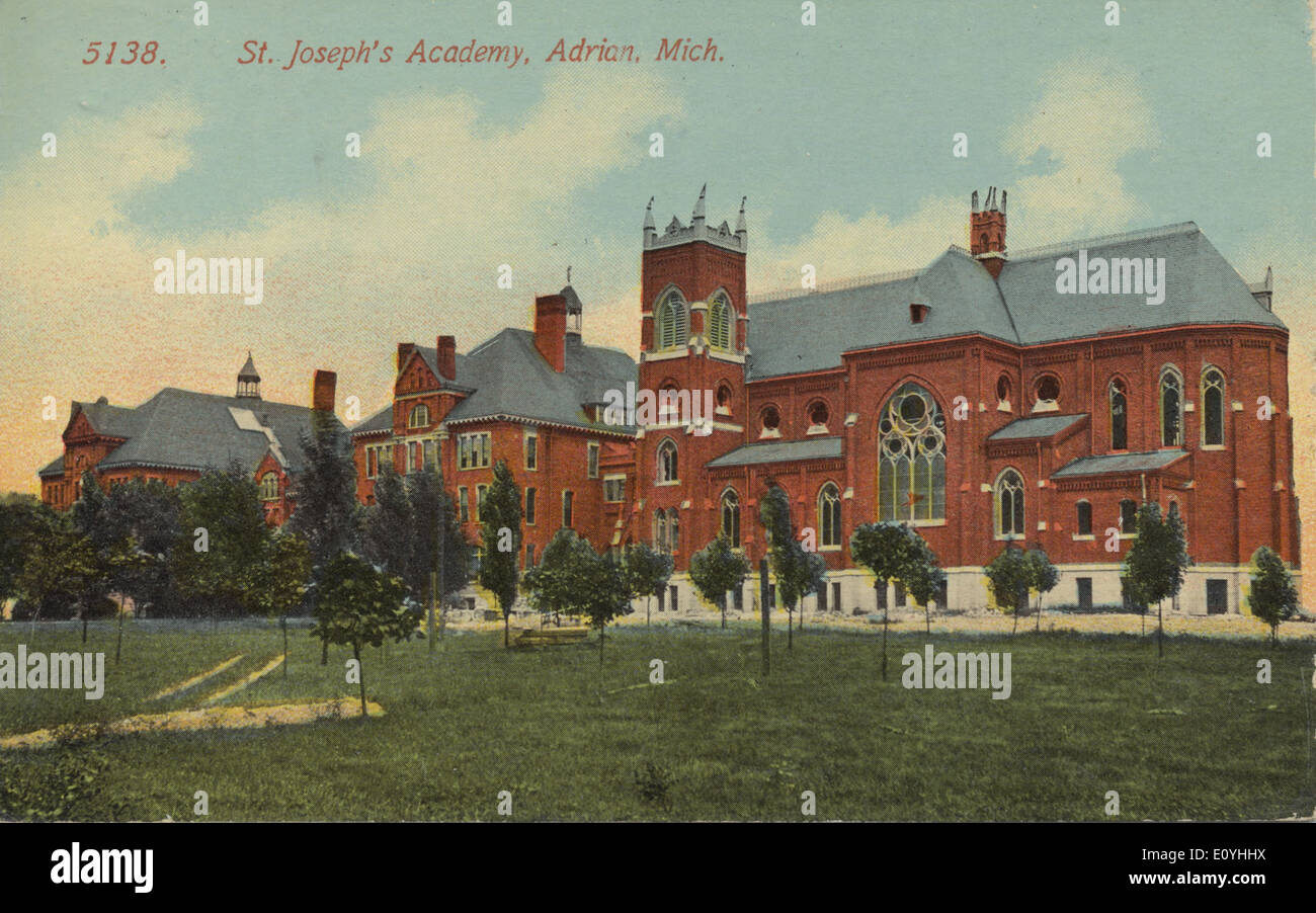 St. Joseph's Academy Stock Photo - Alamy