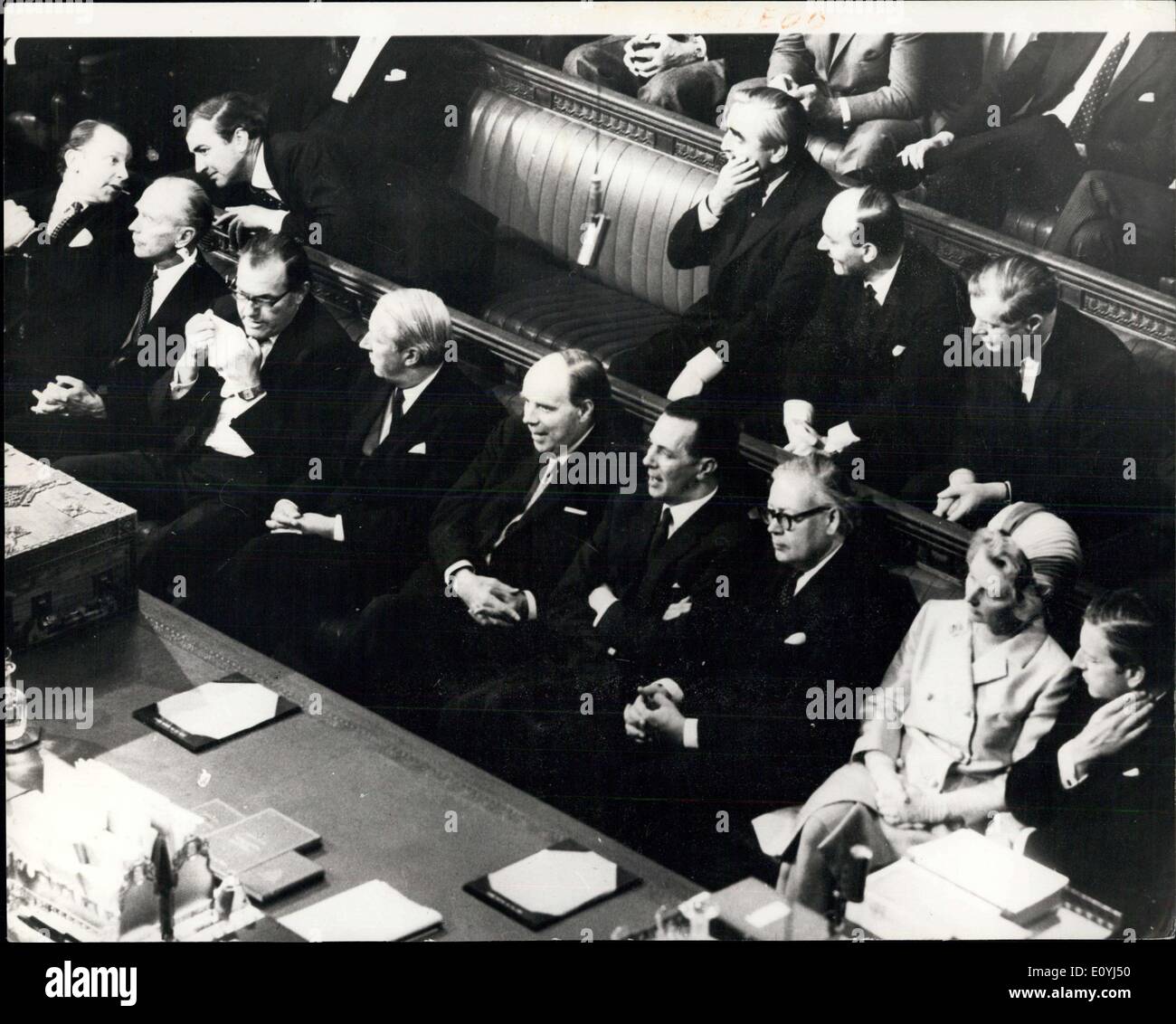 Jul. 02, 1970 The State Opening Of Parliament. Photo shows The scene