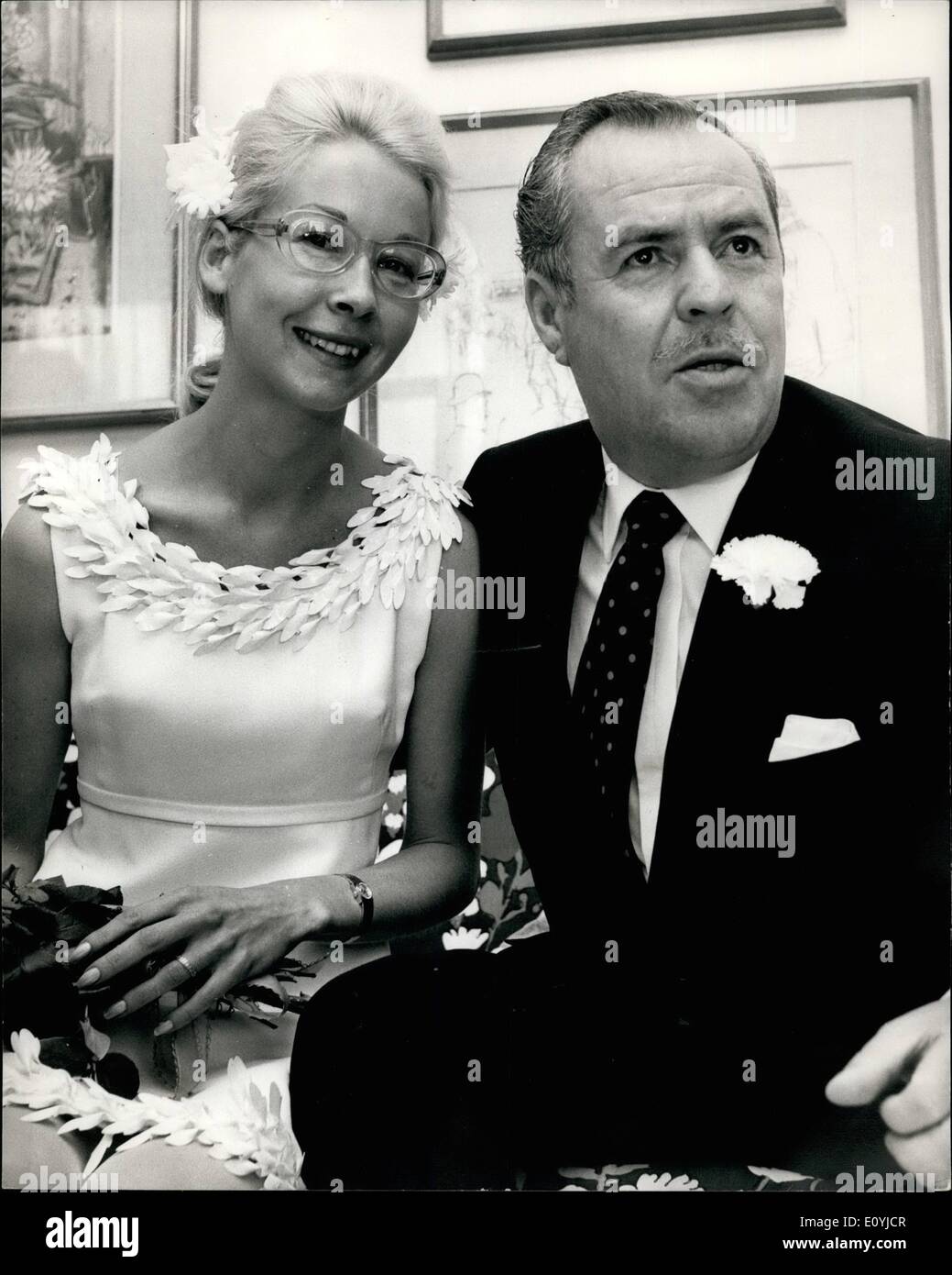 Jul. 07, 1970 ExSpy Greville Wynne Marries Greville Wynne, the British businessman jailed by