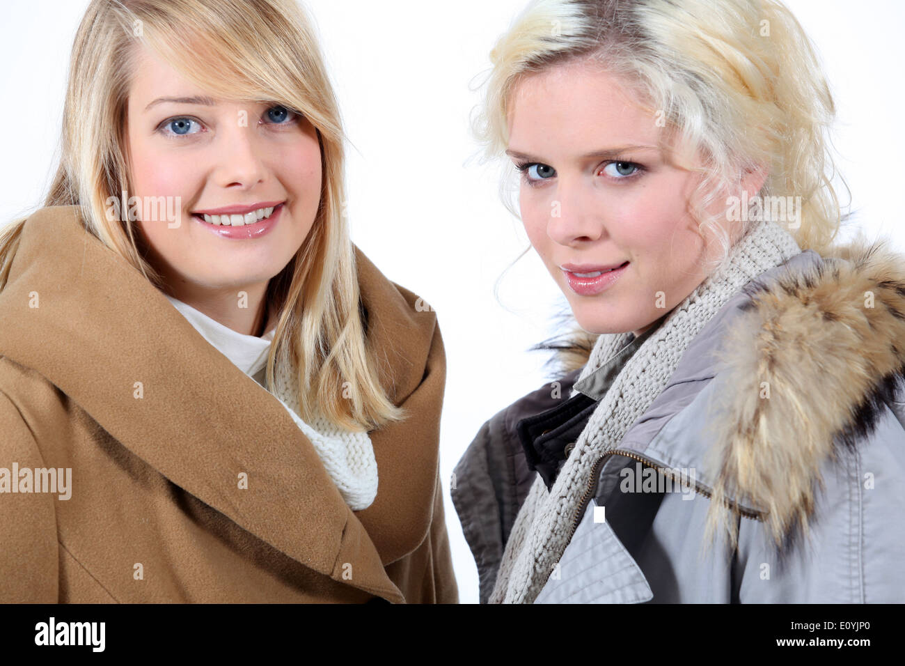 Blonde hair blue eyes two women hi-res stock photography and images - Alamy