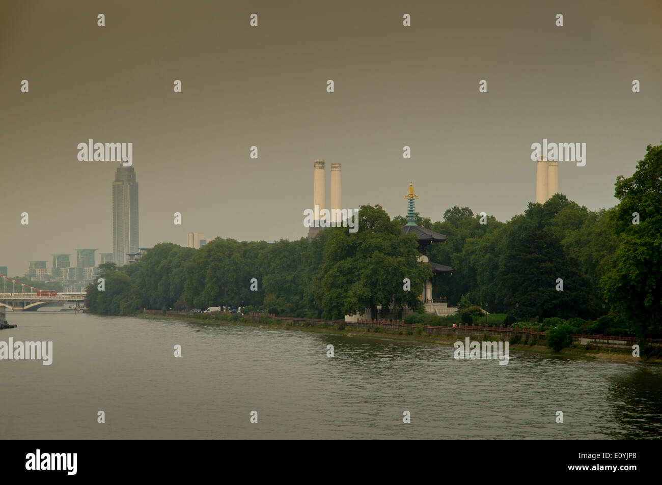 UK, England, London, Battersea Power station Stock Photo