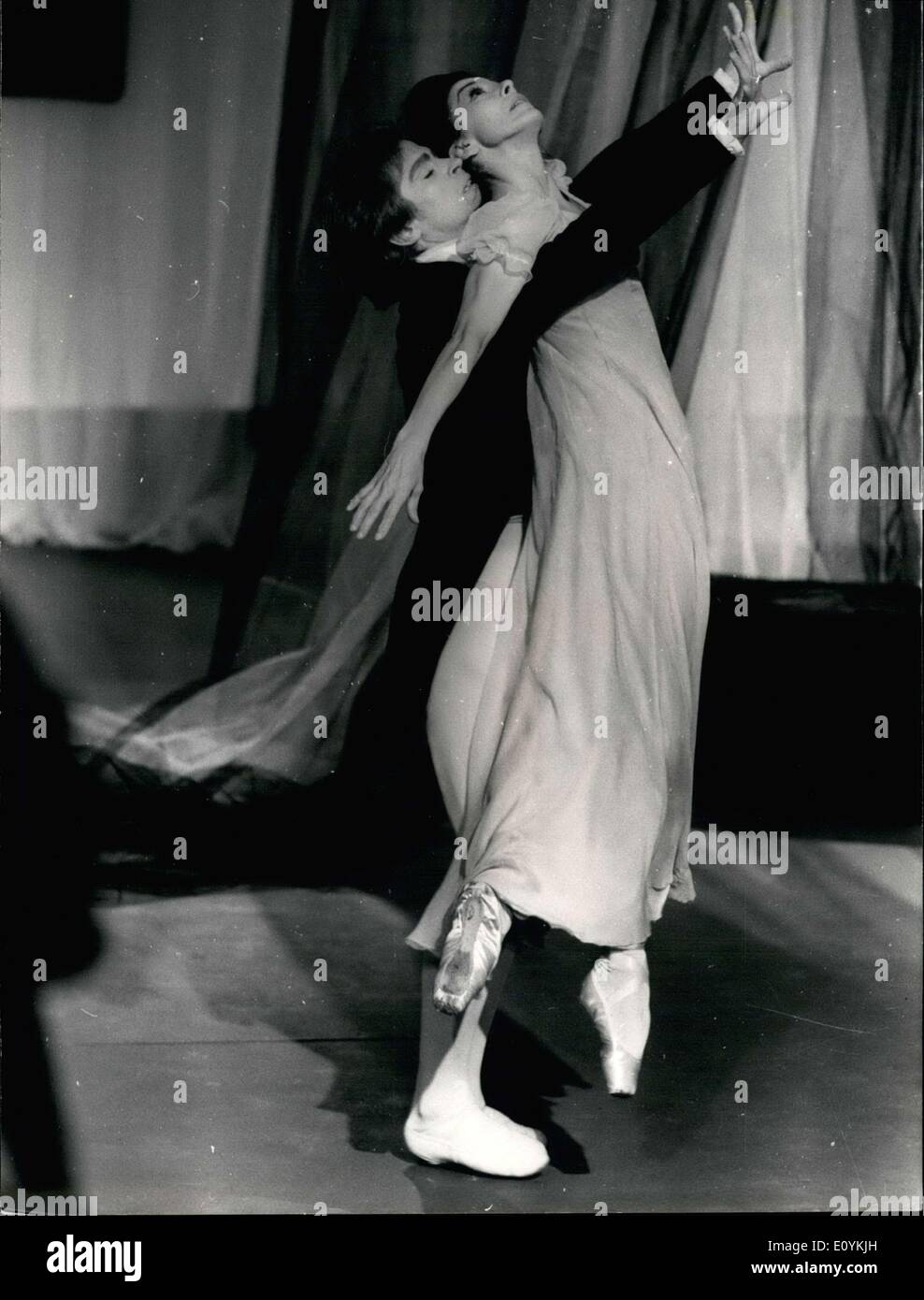 Aug. 22, 1970 - Pierre Jourdan directed the ballet for TV. Stock Photo