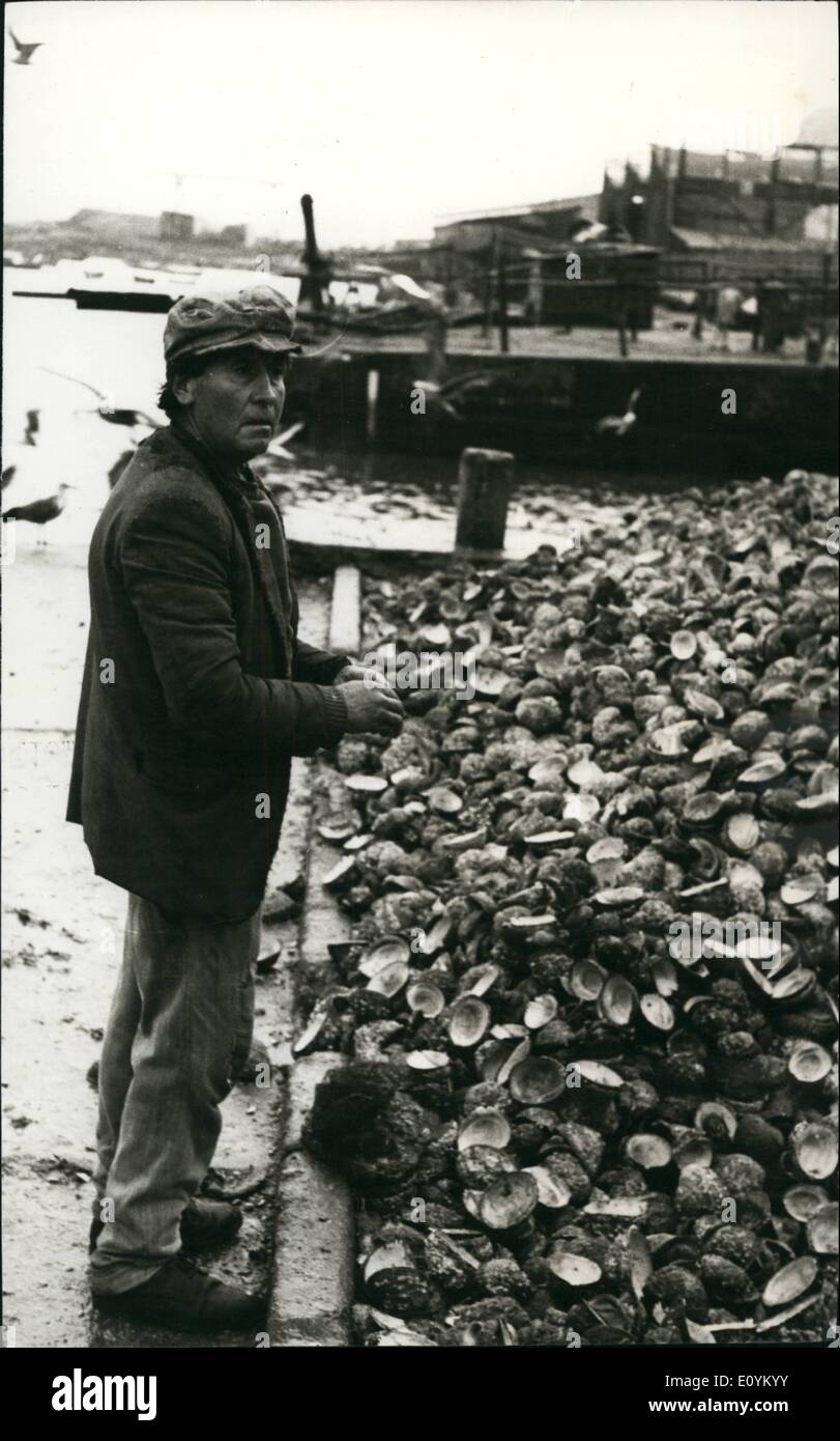 Sep. 09, 1970 - These photos from Prensa Latina shox the important fishiing port of Penco in the province of Concepcion, Chile. Stock Photo