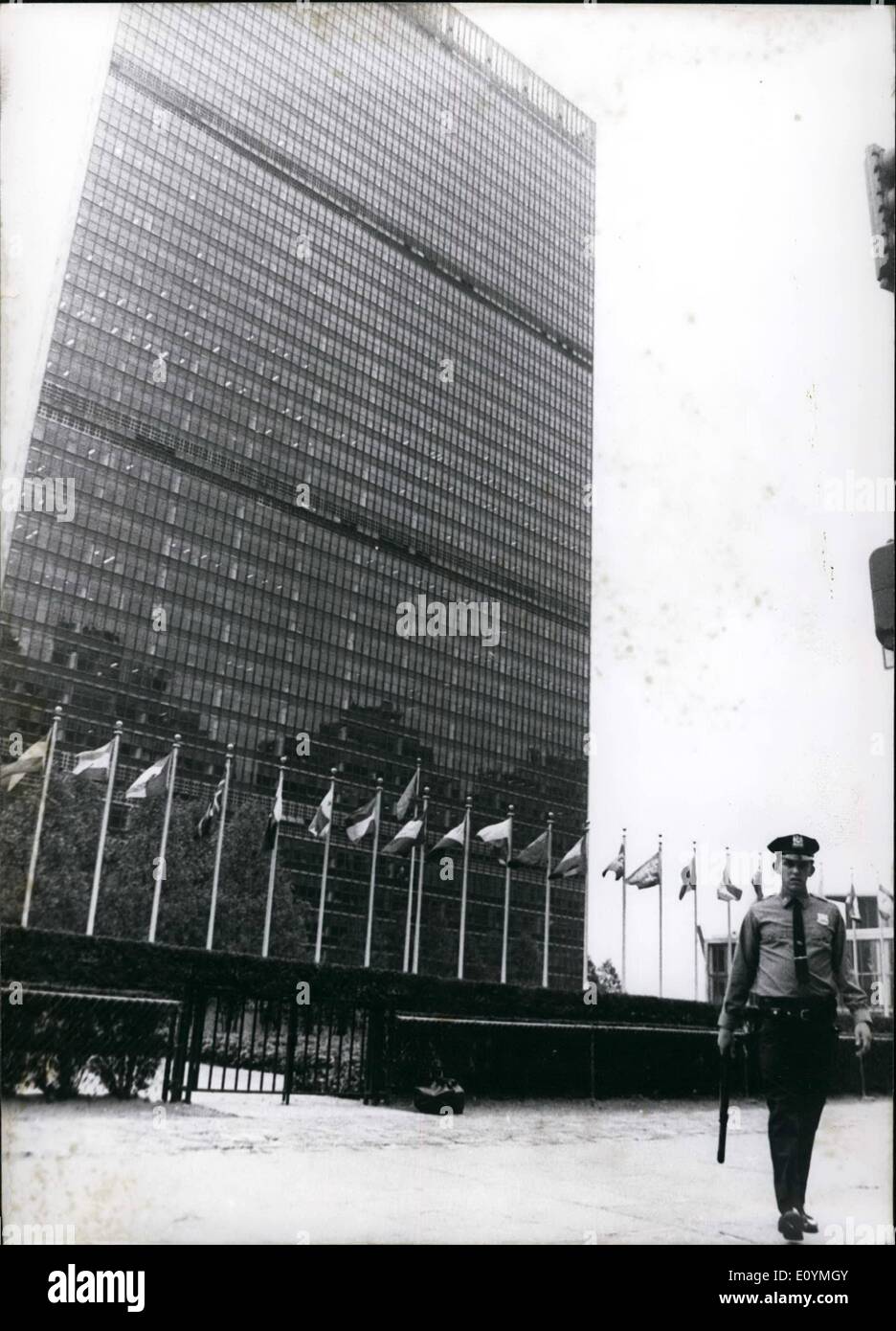 Oct. 10, 1970 - 25years United Nations: Festivities take place in New York between October 14th and October 24th because of the Stock Photo