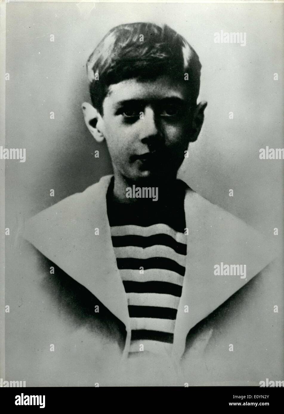 Nov. 10, 1970 - Former French President General Charles de Gaulle