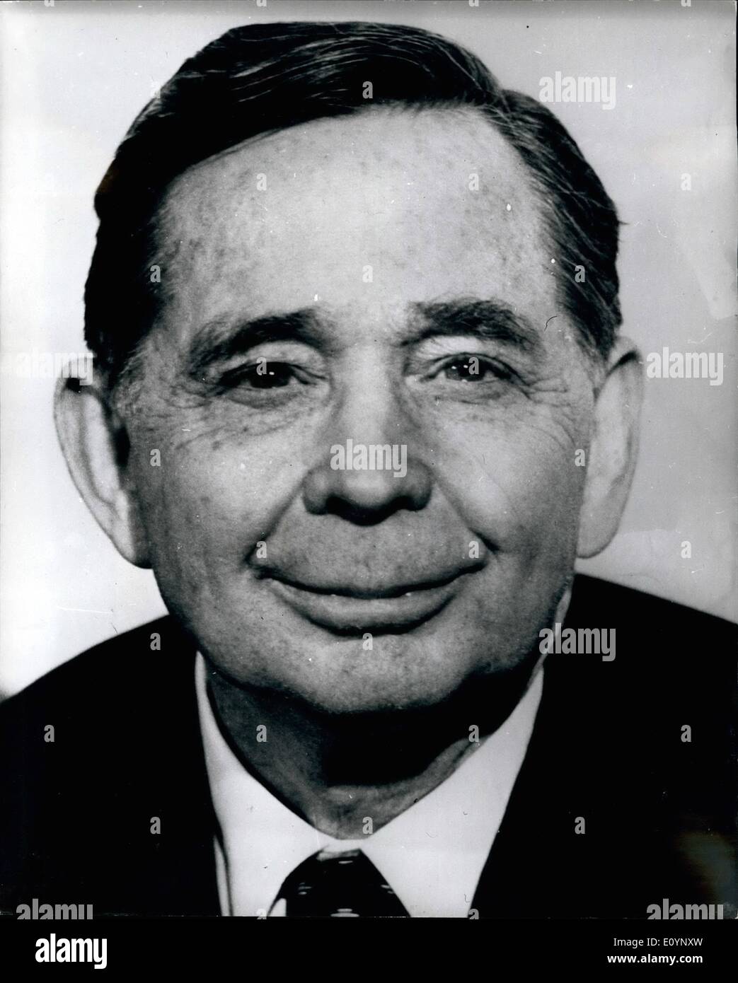 Jan. 01, 1971 - Speaker of the House of Representatives of the 92nd Congress, Mr. Carl Albert?  Picture Stock Photo