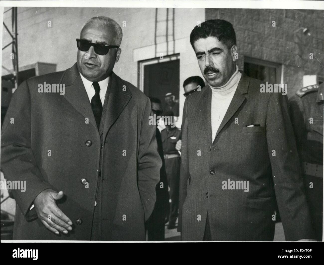 Jan. 01, 1971 Jordan Premier Bids Farewell To Mr. Ladgham Mr. Wasfi