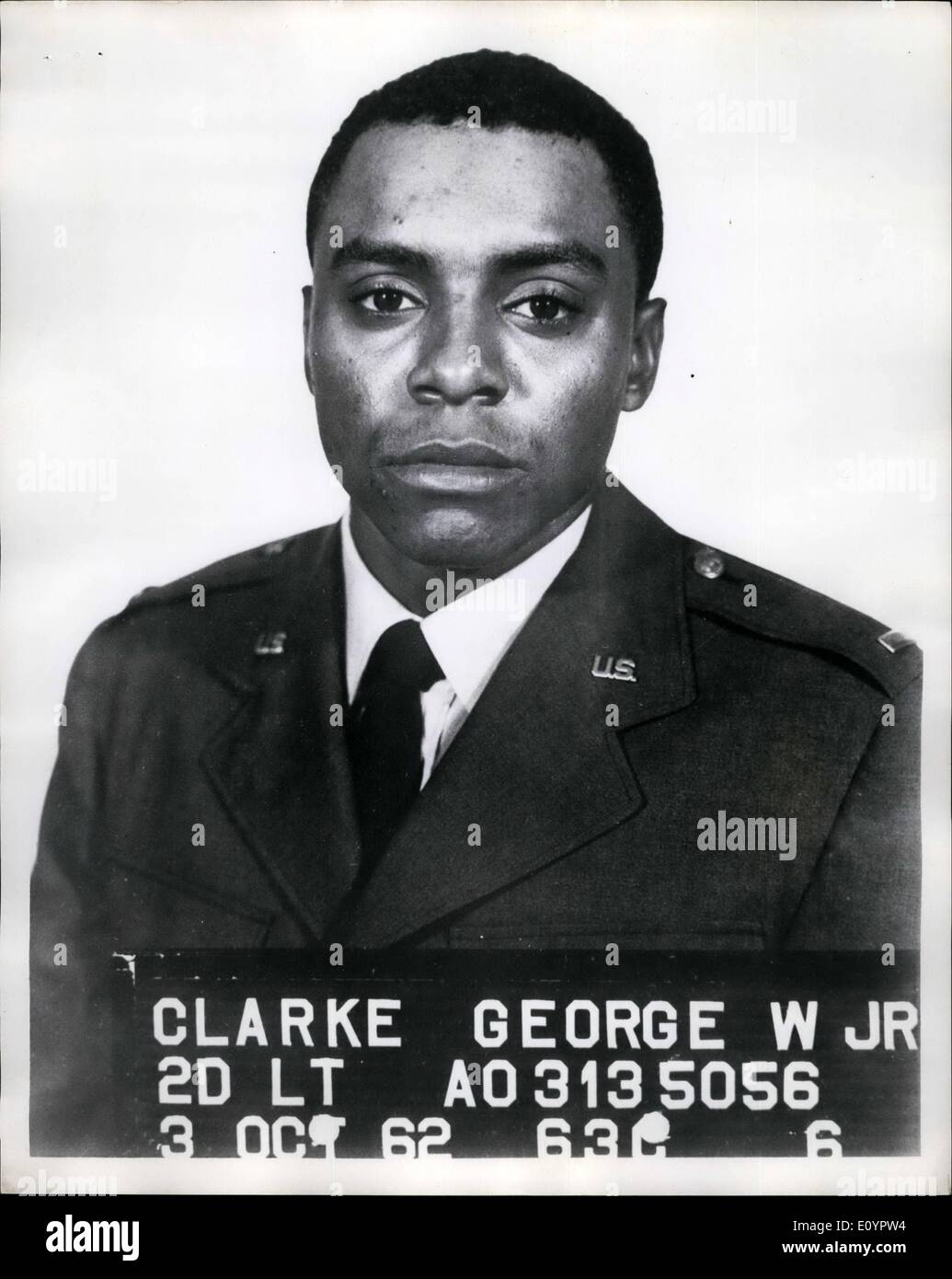 Mar. 03, 1971 - Missing in Action: Captain George Clarke, Jr. has been missing since October 16, 1967. Mother lives in Hampton, Stock Photo
