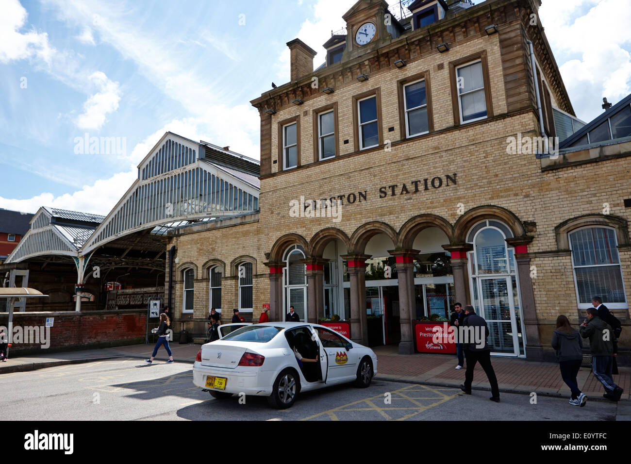 Preston Railway Station High Resolution Stock Photography and Images