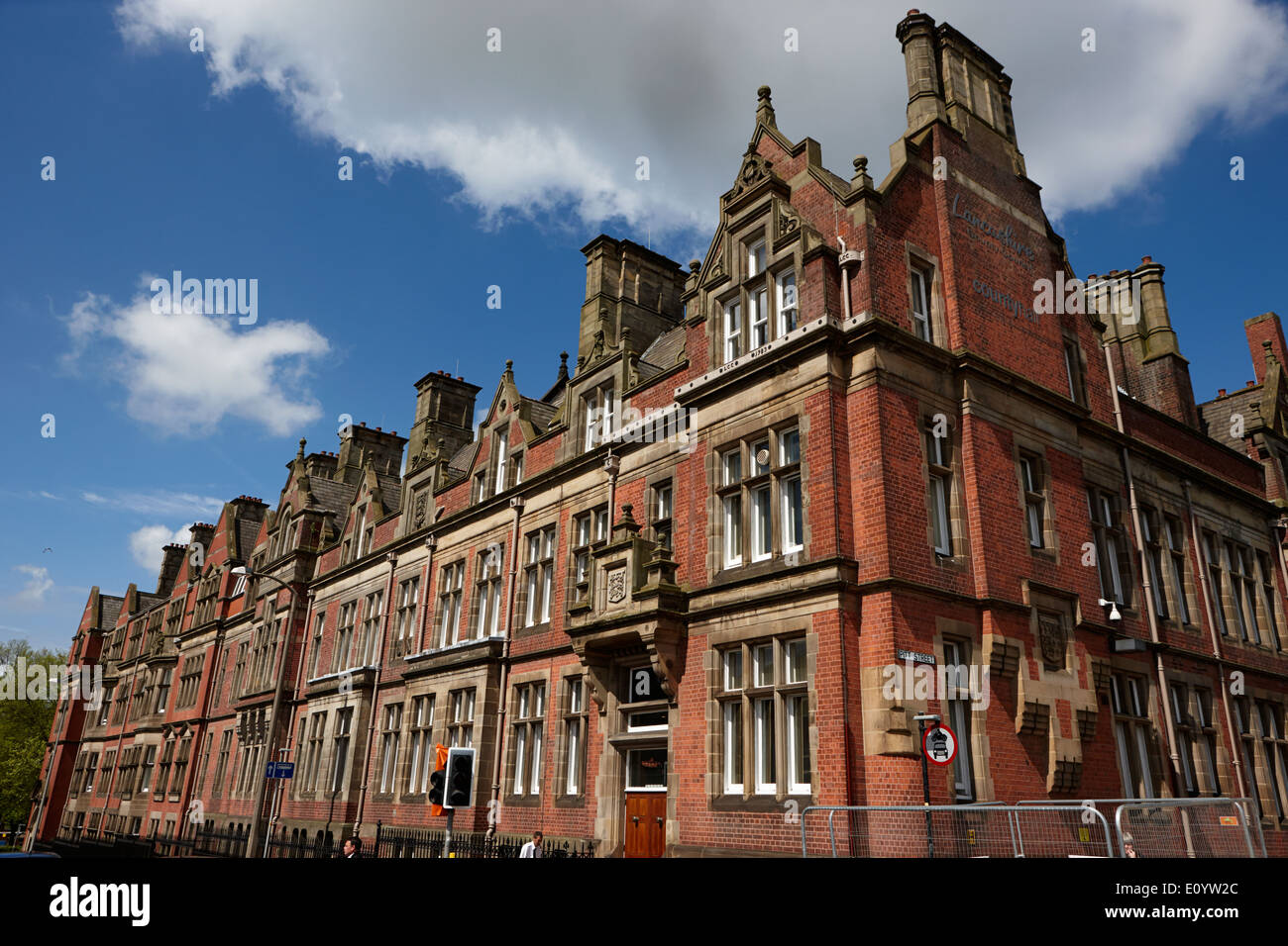 lancashire county councils county hall offices Preston England UK Stock ...