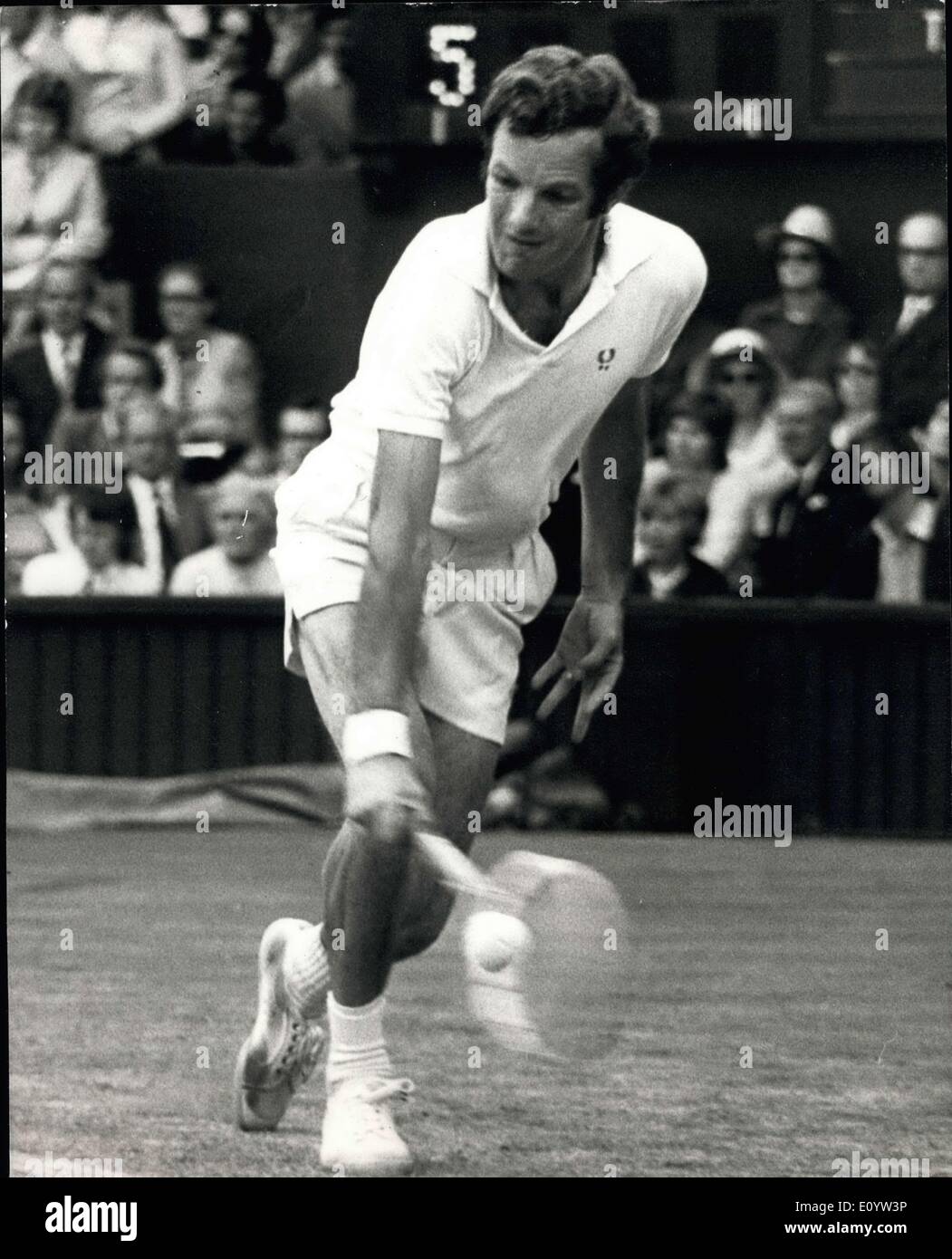 Jun. 25, 1971 Wimbledon Tennis Championships R. Laver (Australia