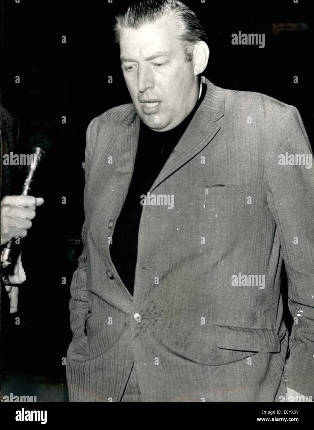 Sep. 09, 1971 - The Rev Ian Paisley Calls On Mr. Maudling At The Home Office: This evening the Rev Ian Paisley made at call to the home Office for talks with the Home Secretary Mr. Reginald Maudling. Photo Shows The Rev. Ian Paisley seen as he left the Home Office this evening after talk with Mr. Maudling. Stock Photo