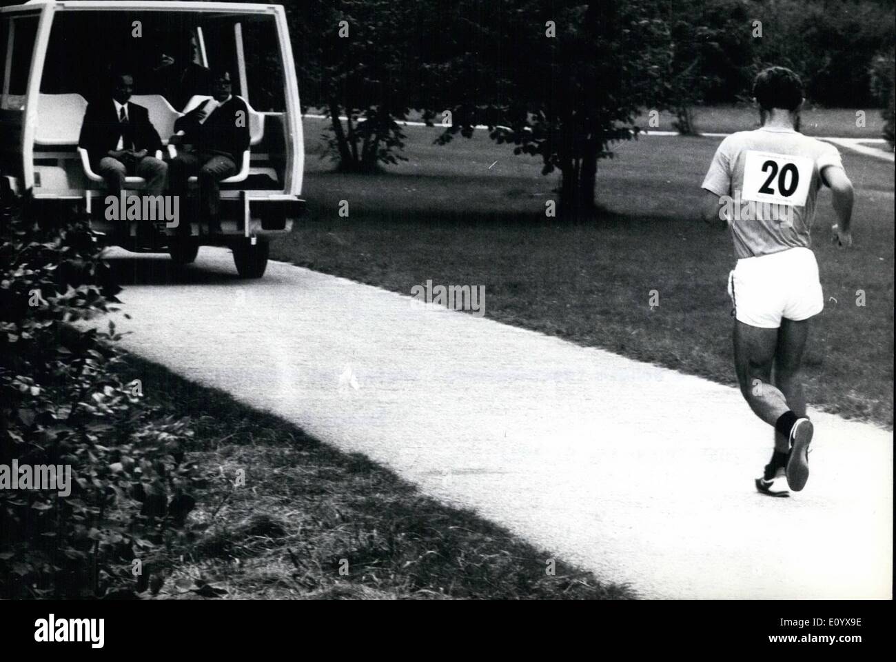 Sep. 09, 1971 PreOlympic competition in Munich (WestGermany) For