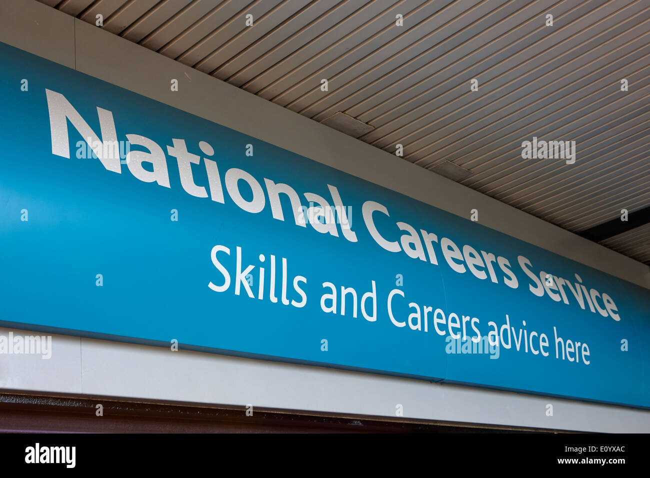 National careers service office kirkby town centre merseyside uk stock