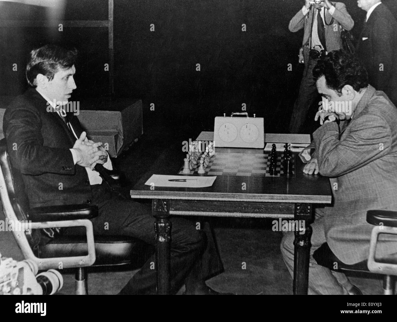 Bobby fischer and boris spassky hi-res stock photography and images - Alamy