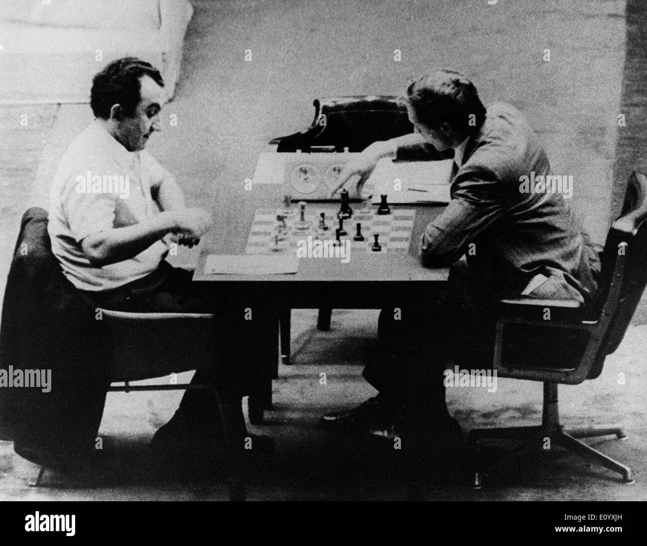 Russian Chess Player Boris Spassky Here For European Championships. Framed  Print by Retro Images Archive - Fine Art America