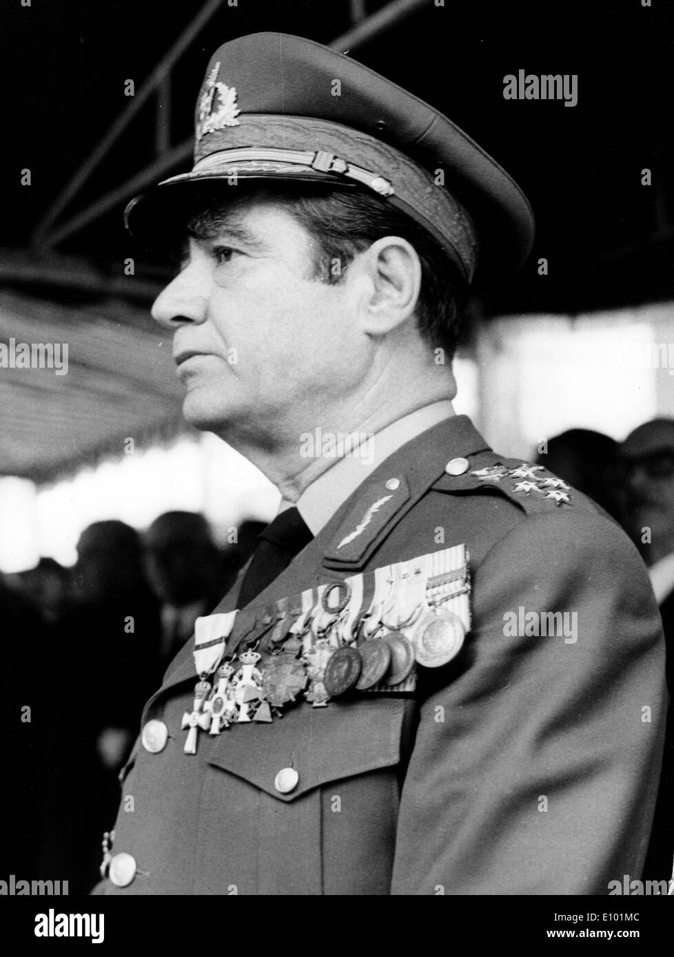 Chief of Armed Forces, General GREGORIOS BONANOS Stock Photo