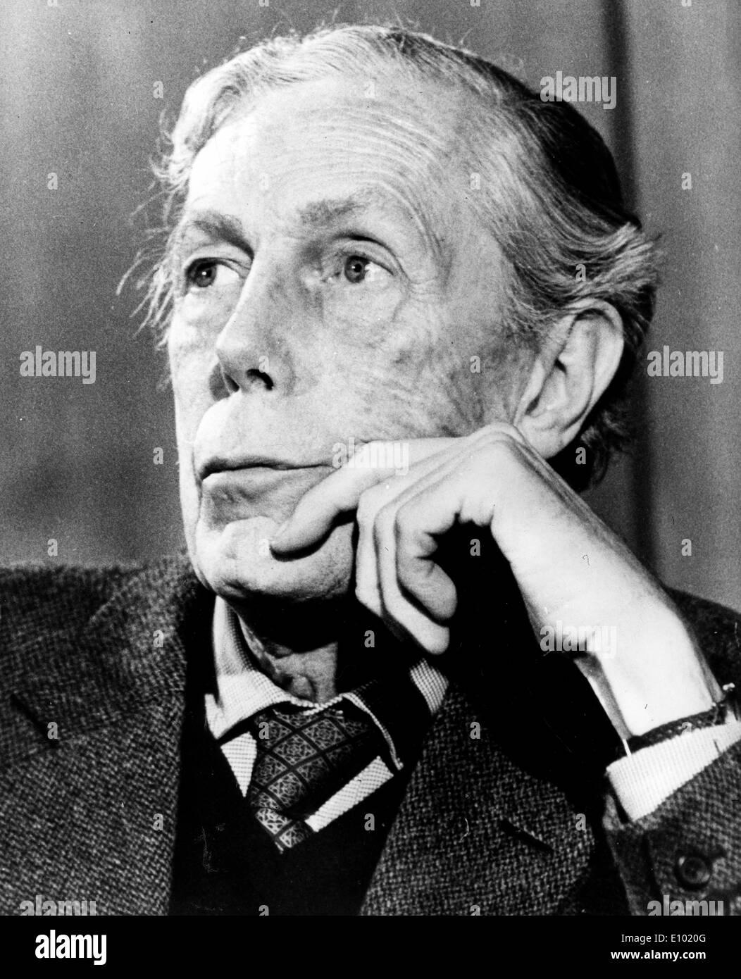 ANTONY BLUNT KCVO, was a British art historian who was exposed as a Soviet spy late in his life Stock Photo