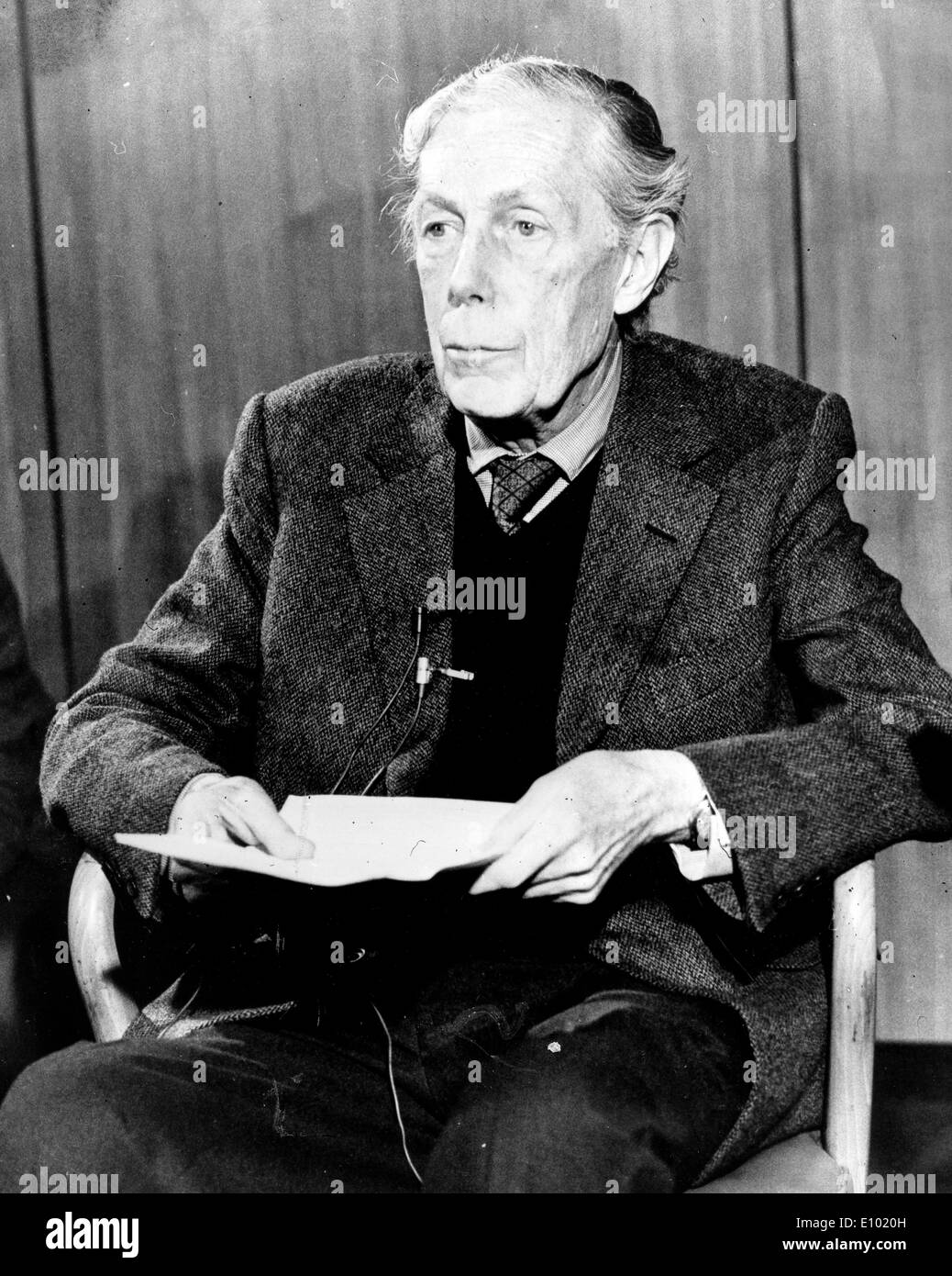 Antony blunt known as sir anthony blunt Black and White Stock Photos