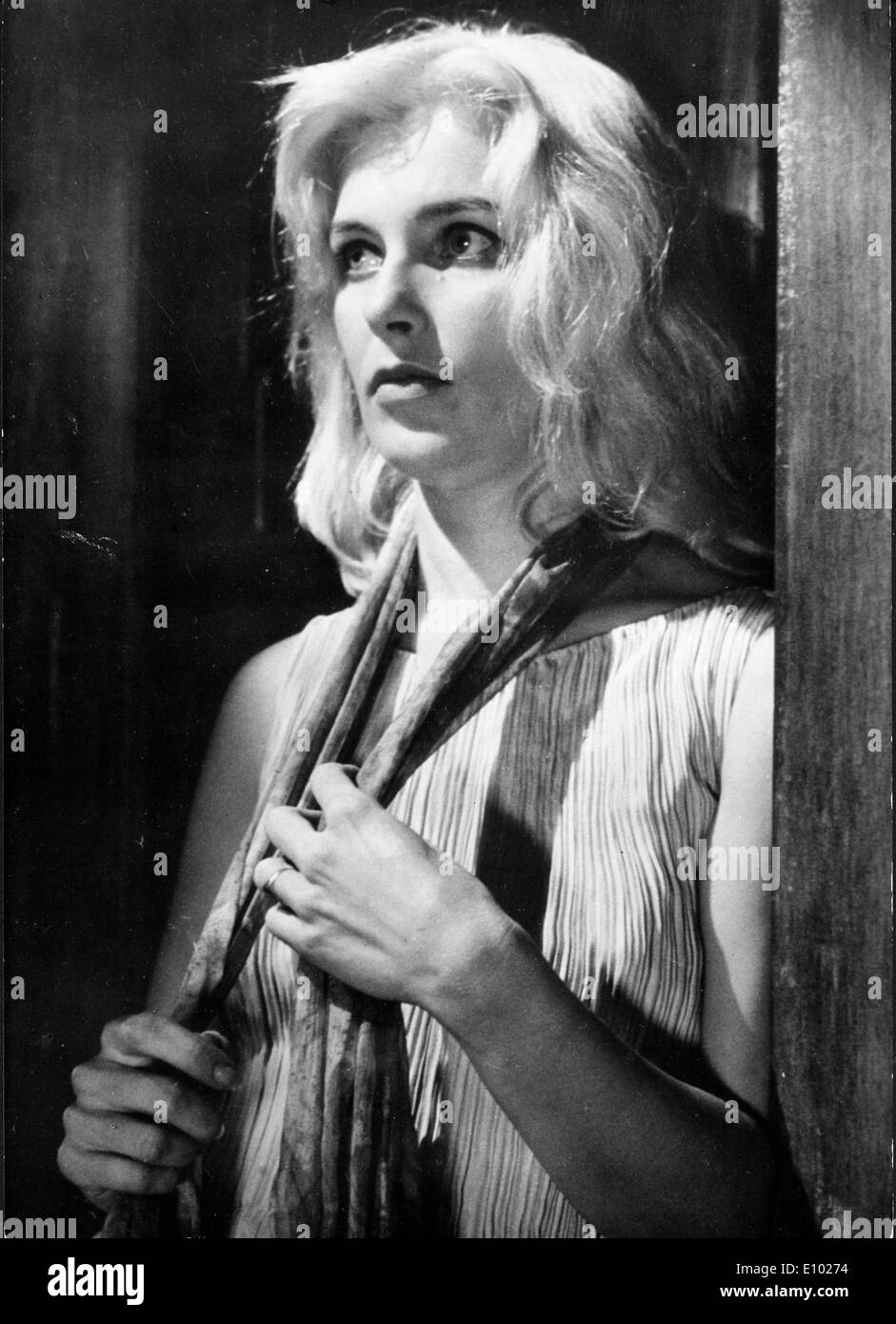 Actress Joanne Woodward in a film scene Stock Photo