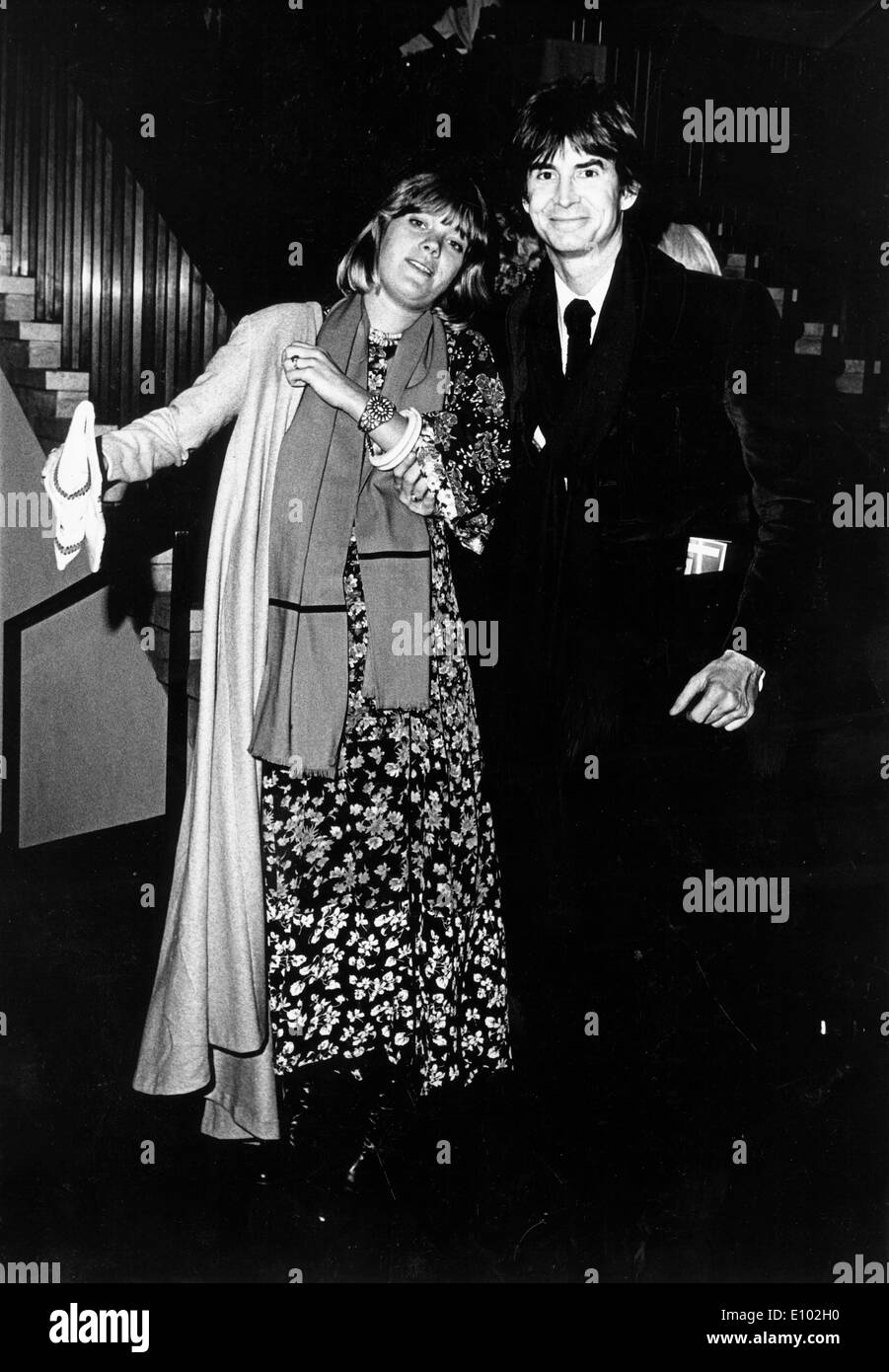 Anthony Perkins and Berry Berenson see band Stock Photo