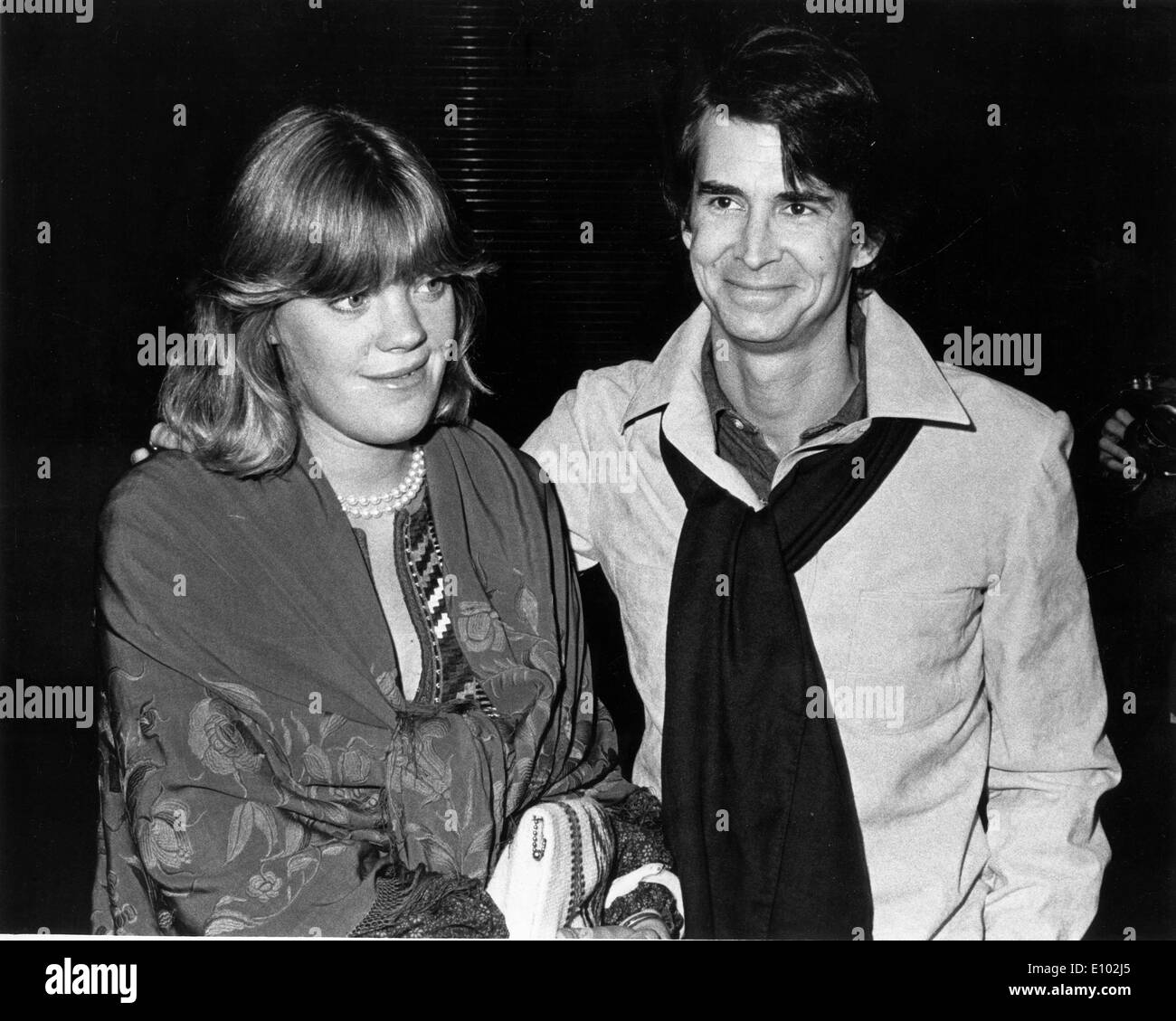 Anthony Perkins And Berry Berenson At Blue Angel Stock Photo Alamy