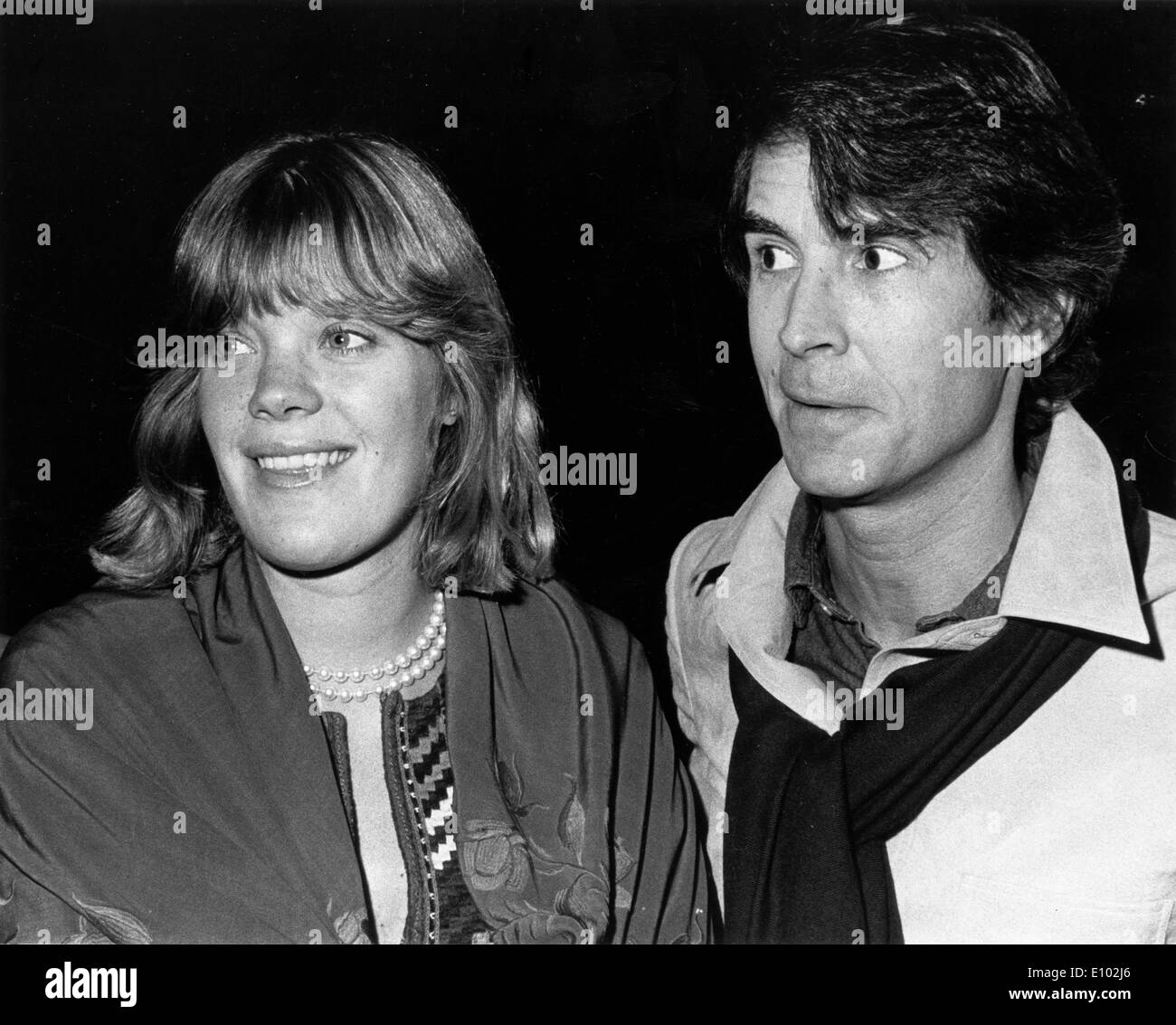 Anthony Perkins And Berry Berenson At Blue Angel Stock Photo Alamy