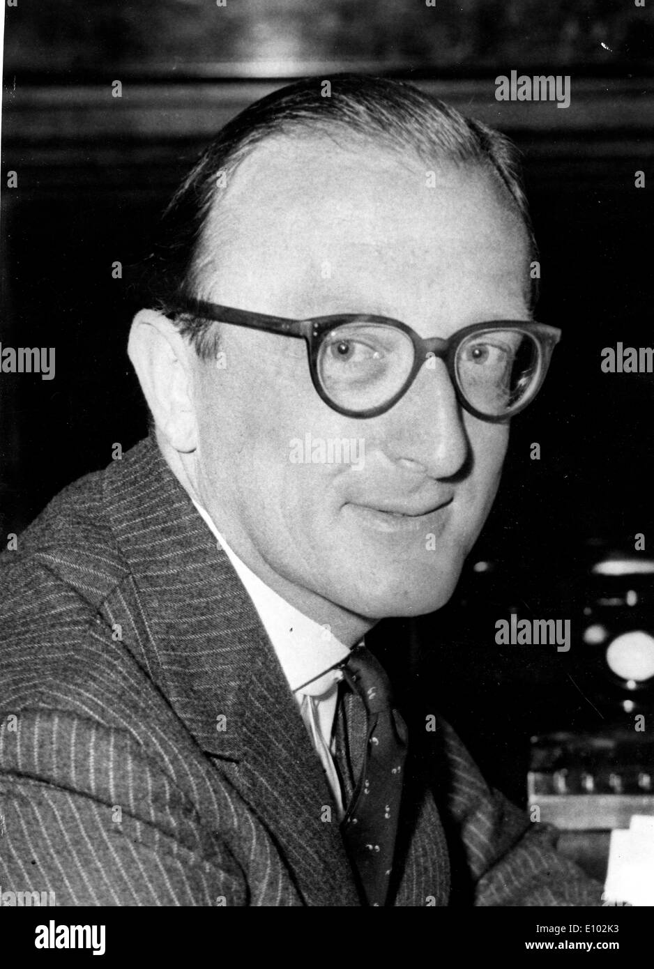 Peter Alexander Rupert Carington, 6th Baron Carrington (born 6 June 1919) British Conservative politician. Stock Photo