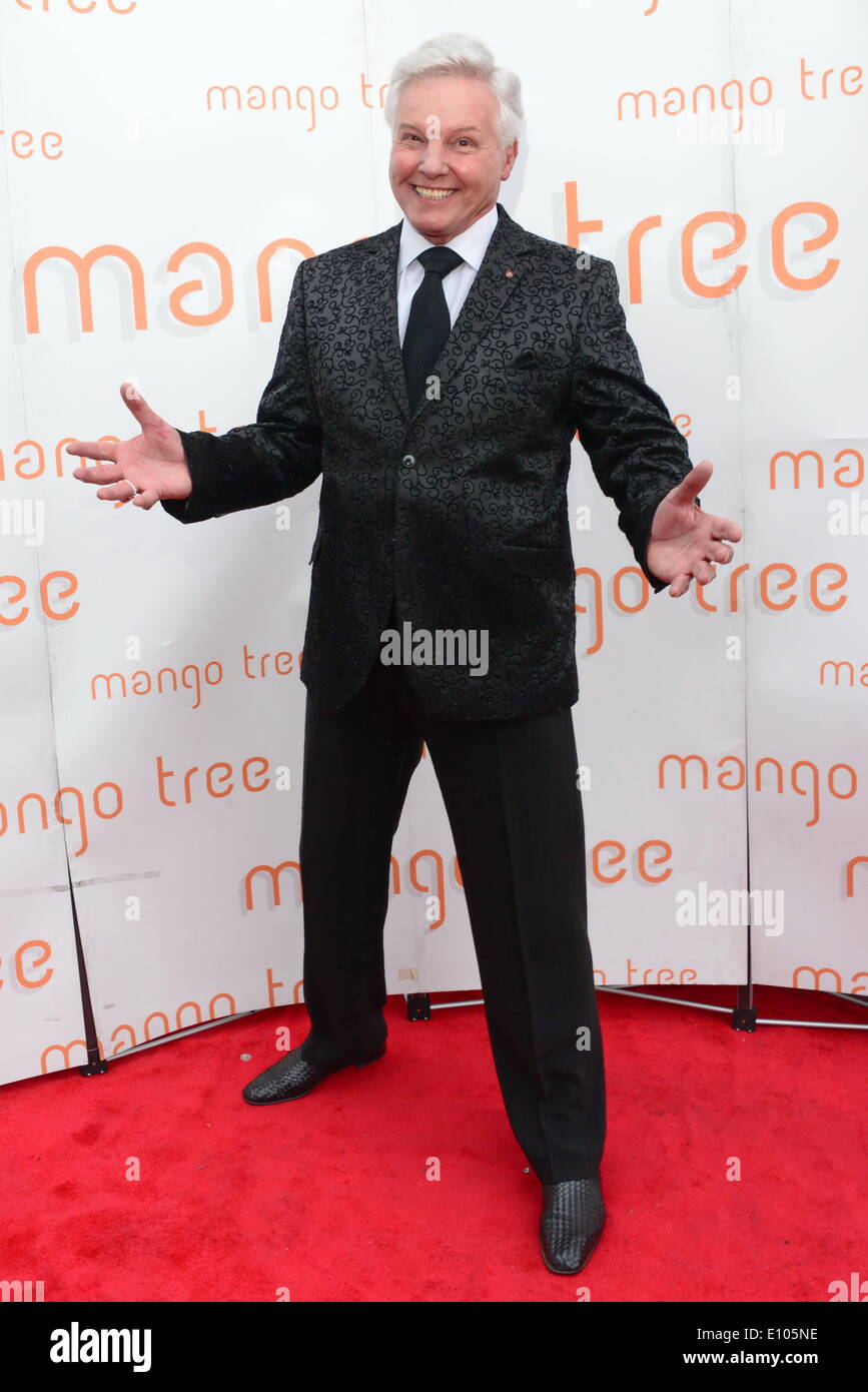 London, UK. 20th May 2014. Jess Conrad  attends the Save Wild Tigers Dinner  Sponsor by Eddie Lim Teck Hooi's CEO of Mango Tree auctioned in aid Save Wild Tigers at Grosvenor Place in London. Photo by See Li/Alamy Live News Stock Photo