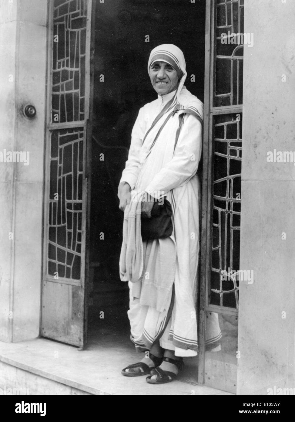 5525162 (900326) Mutter TERESA , (Agnes Gonxha BOJAXHIU 27.08.1910 - 05.09.1997), indische Ordensschwester mazedonischer Stock Photo
