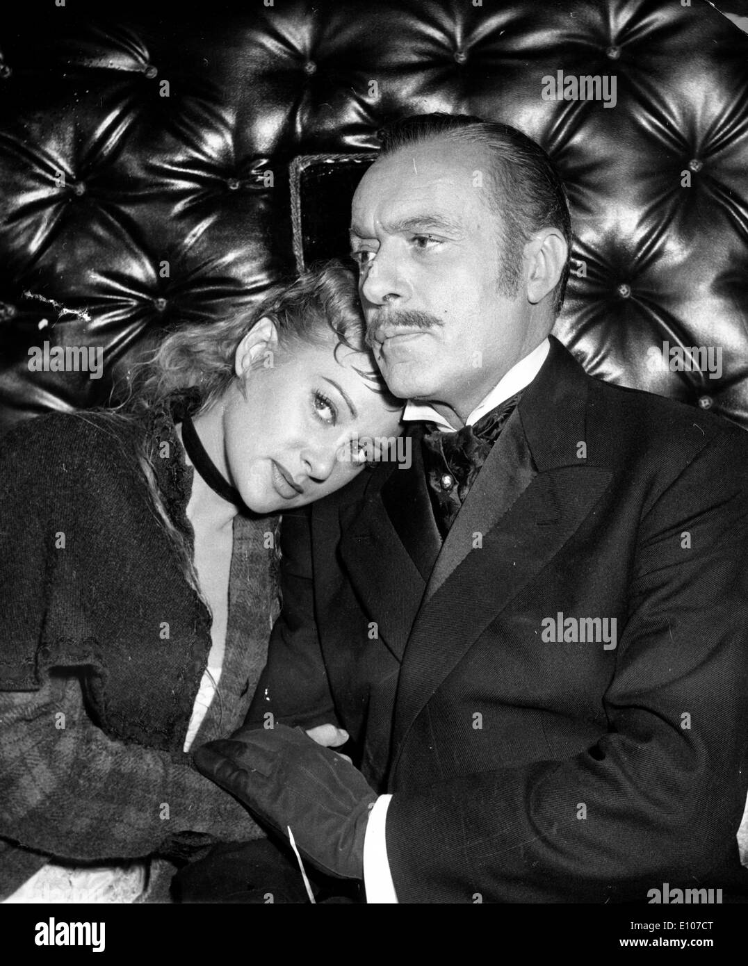 Actress Martine Carol with man Stock Photo - Alamy