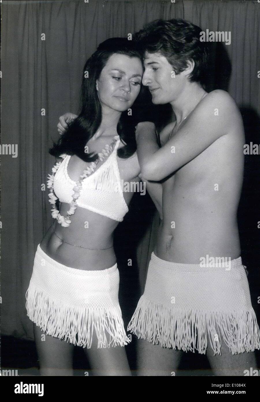 Male and Female Model Wearing Jersey 