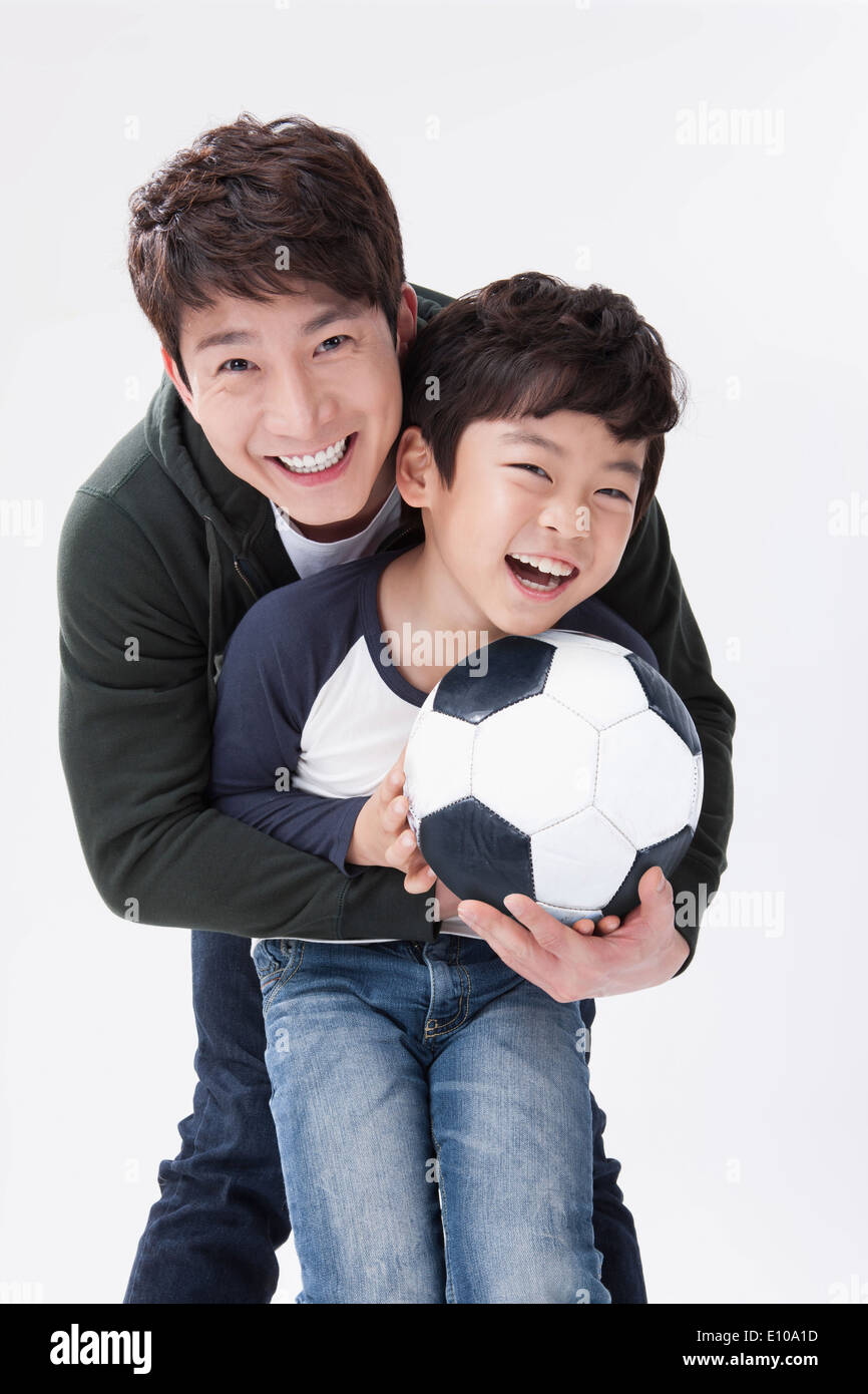 Father holding his young son hi-res stock photography and images - Alamy
