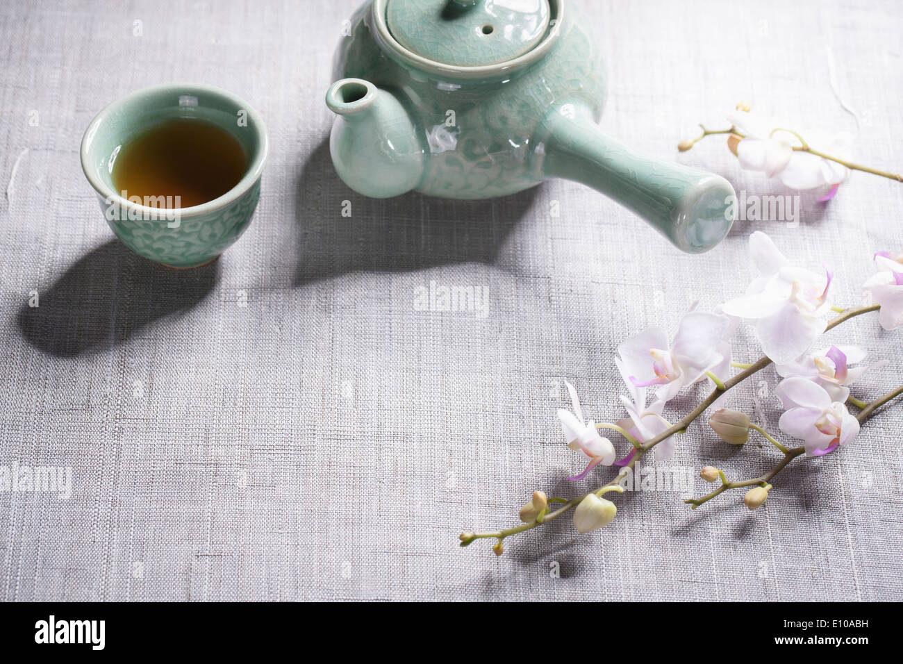 traditional Korean tea in a cup Stock Photo Alamy