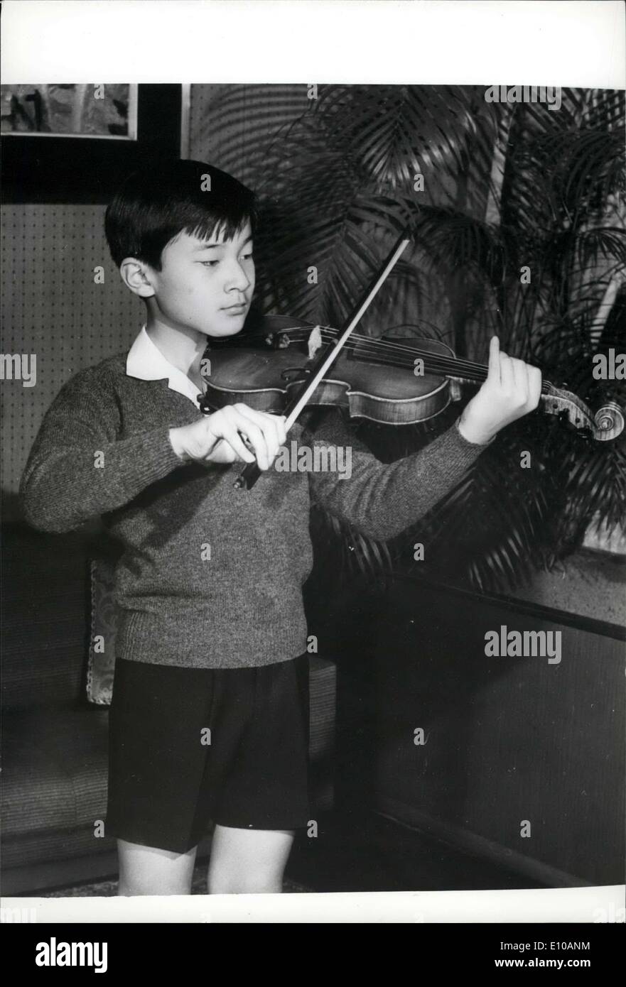 Feb. 23, 1972 - The fiddler in the palace; Prince Hiro, elder son of ...