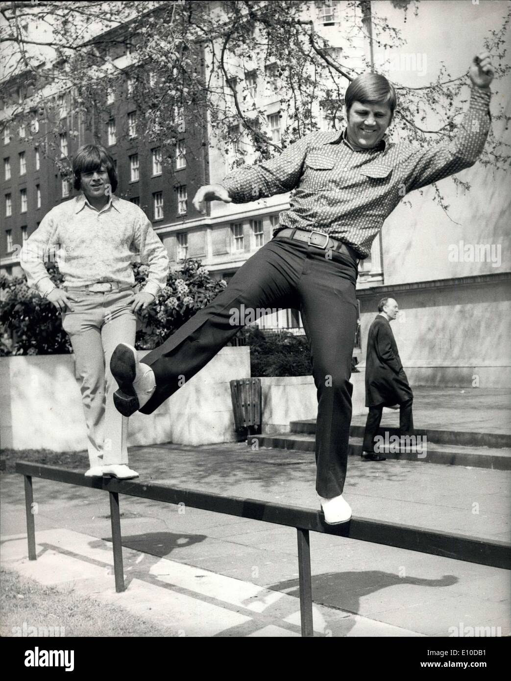 Apr. 25, 1972 Heavy Weight Jerry Quarry in LondonJerry Quarry, the