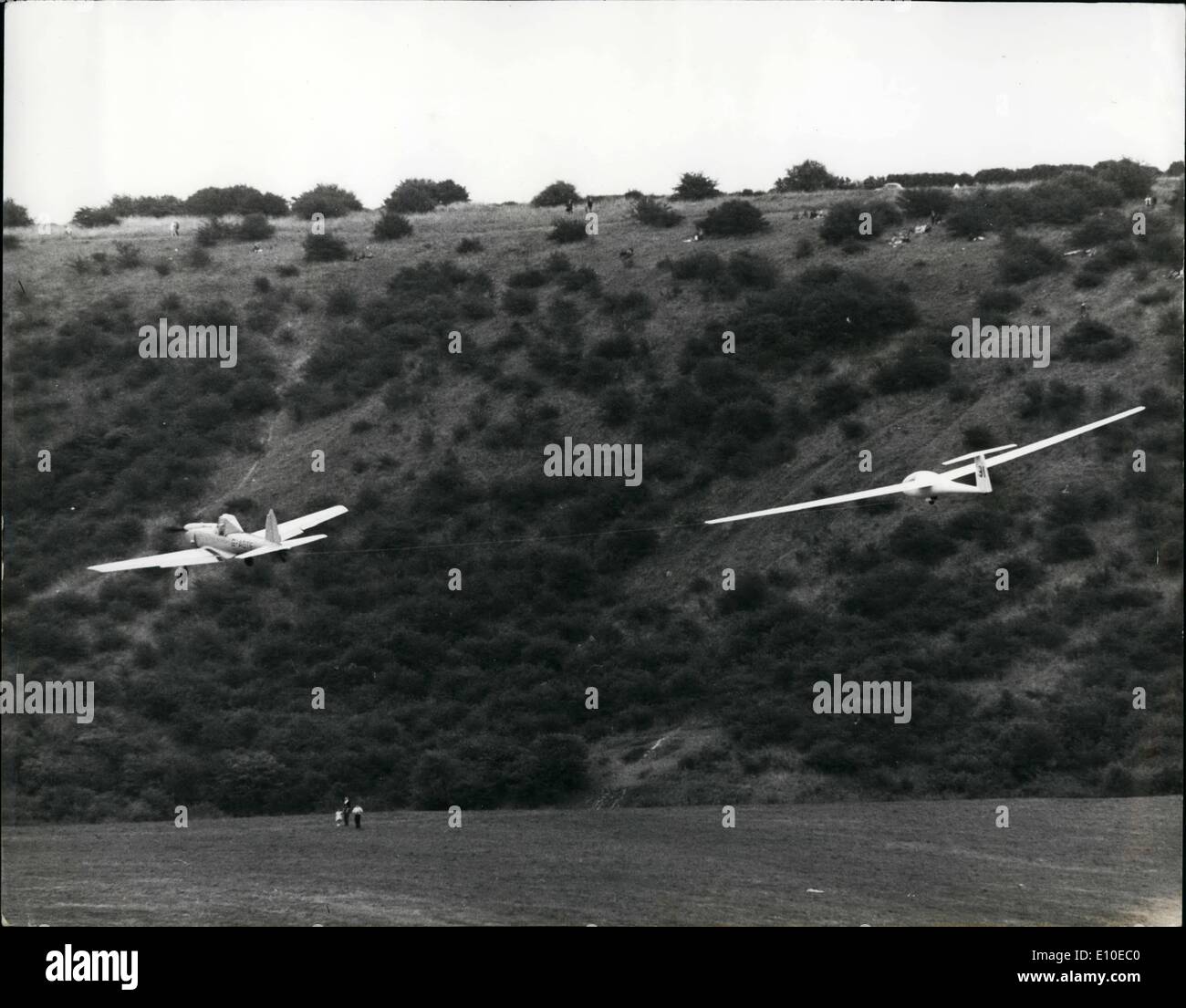 Aug. 08, 1972 European Gliding Championships At Dunstable The final