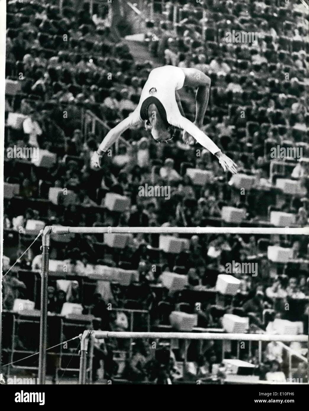 Sep. 09, 1972 - Munich Olympics. Gymnastics. Olga Korbut of Russia in Action. APRESS.c Stock Photo