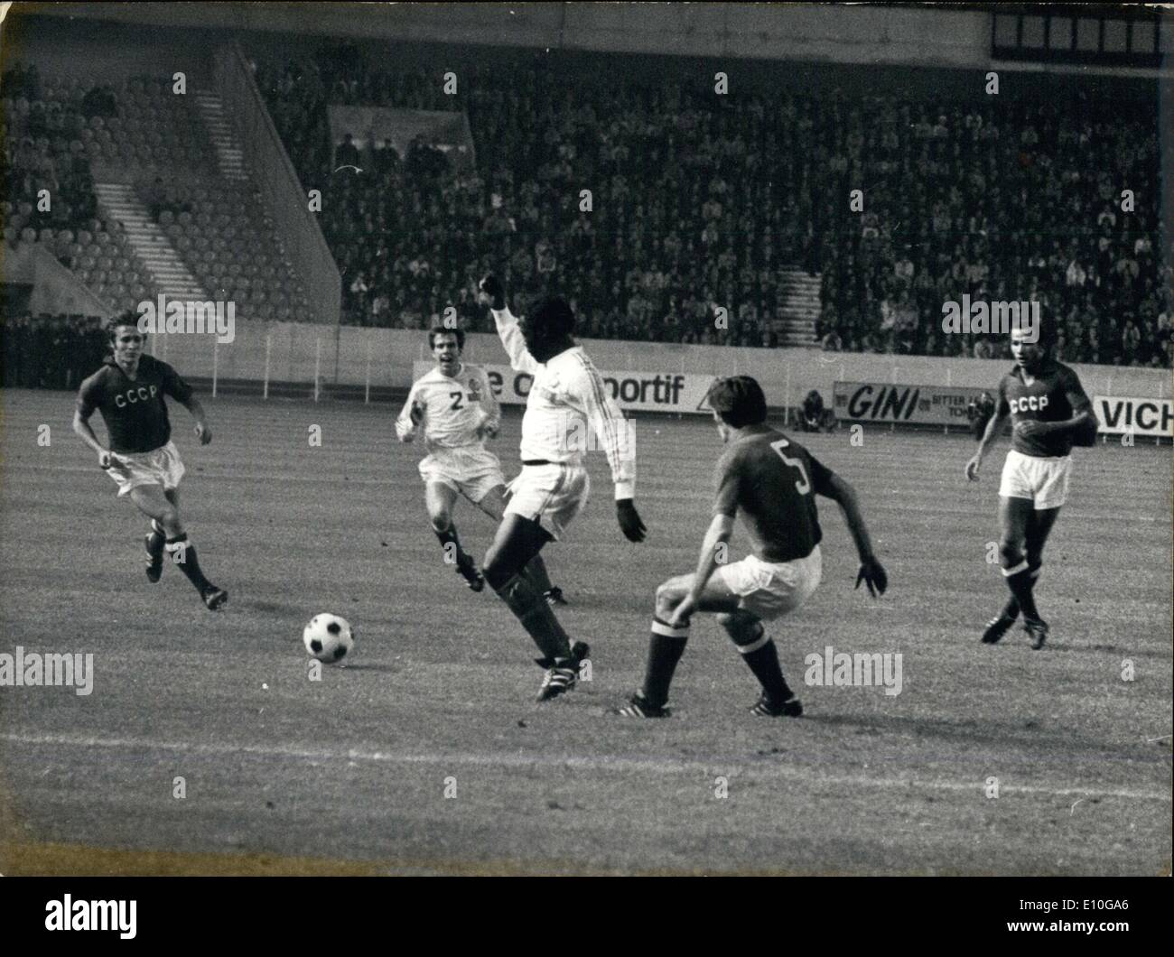 1972 france beats ussr in world cup hires stock photography and images