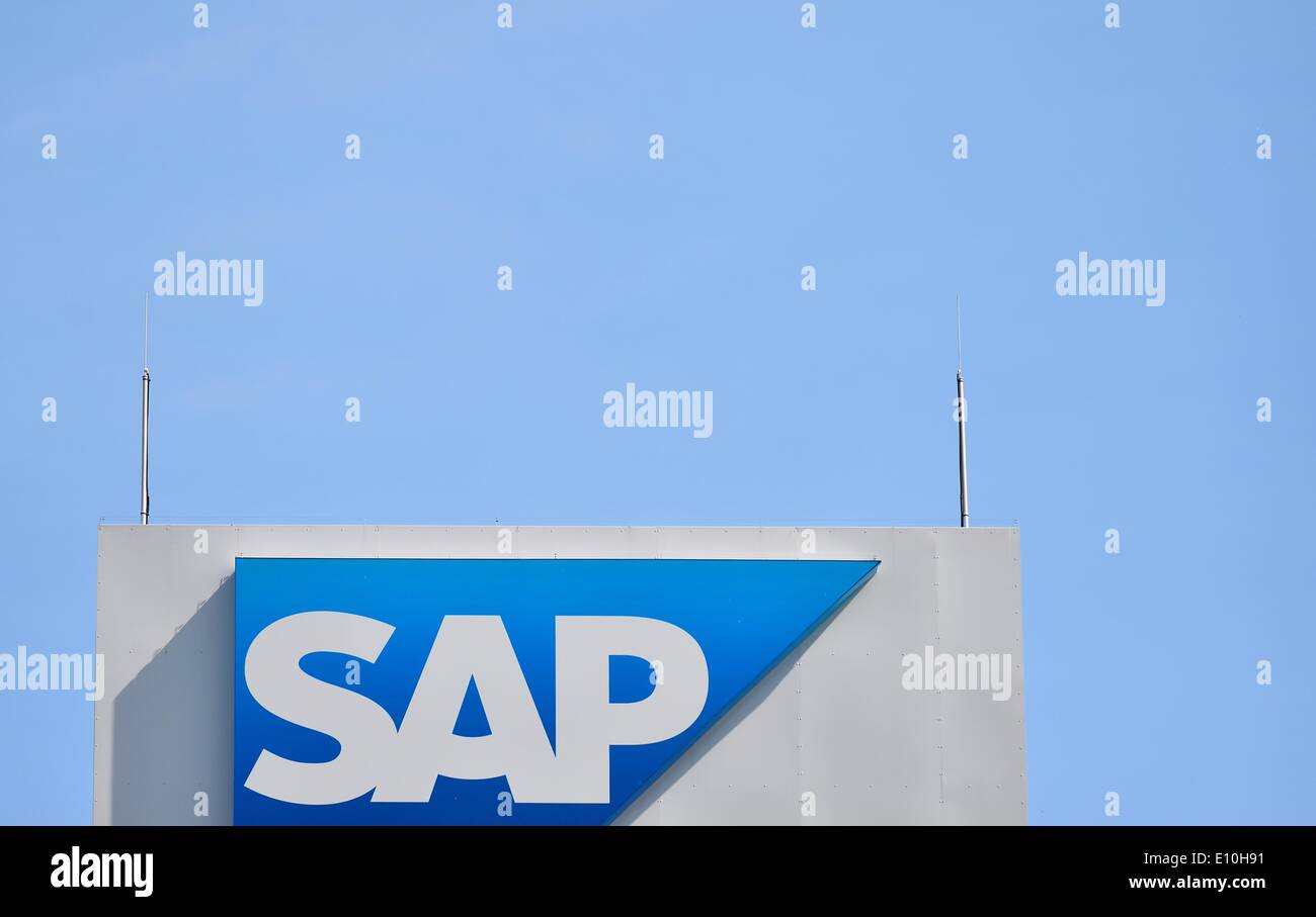 Exterior view on the headquarters of German software giant SAP in