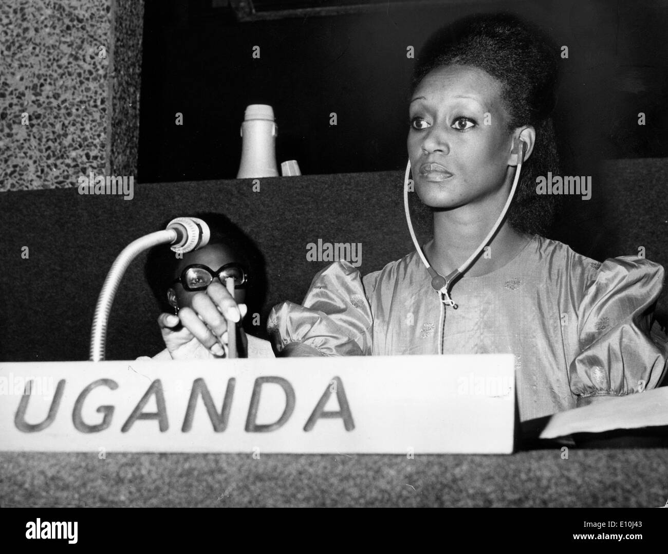 ELIZABETH EDITH BAGAAYA, ex princess of Toro. Born in Uganda, 1940. Stock Photo