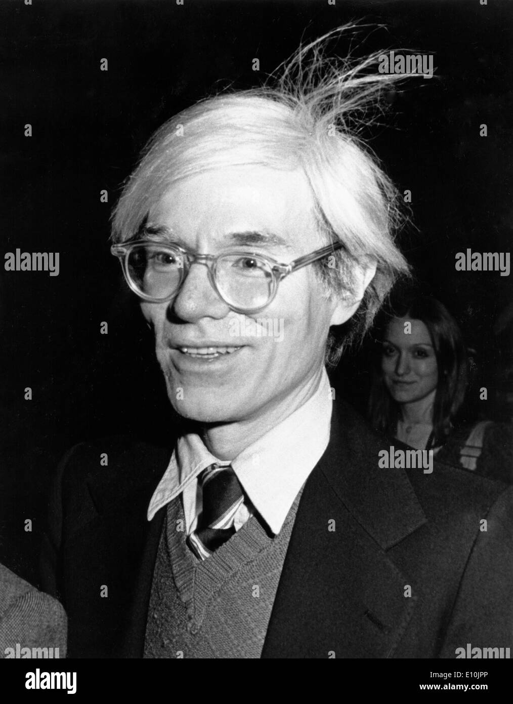 Pop Artist Andy Warhol Stock Photo