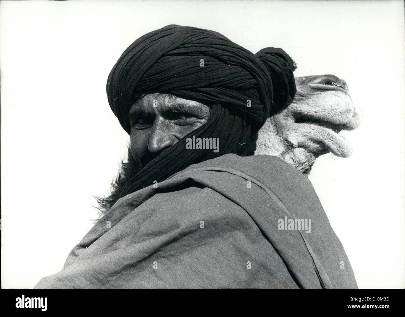 Jun. 06, 1973 - The Poor of The World, as this herdsman from Afghnistan, who agreed to be photographed with one of his camels,. Stock Photo