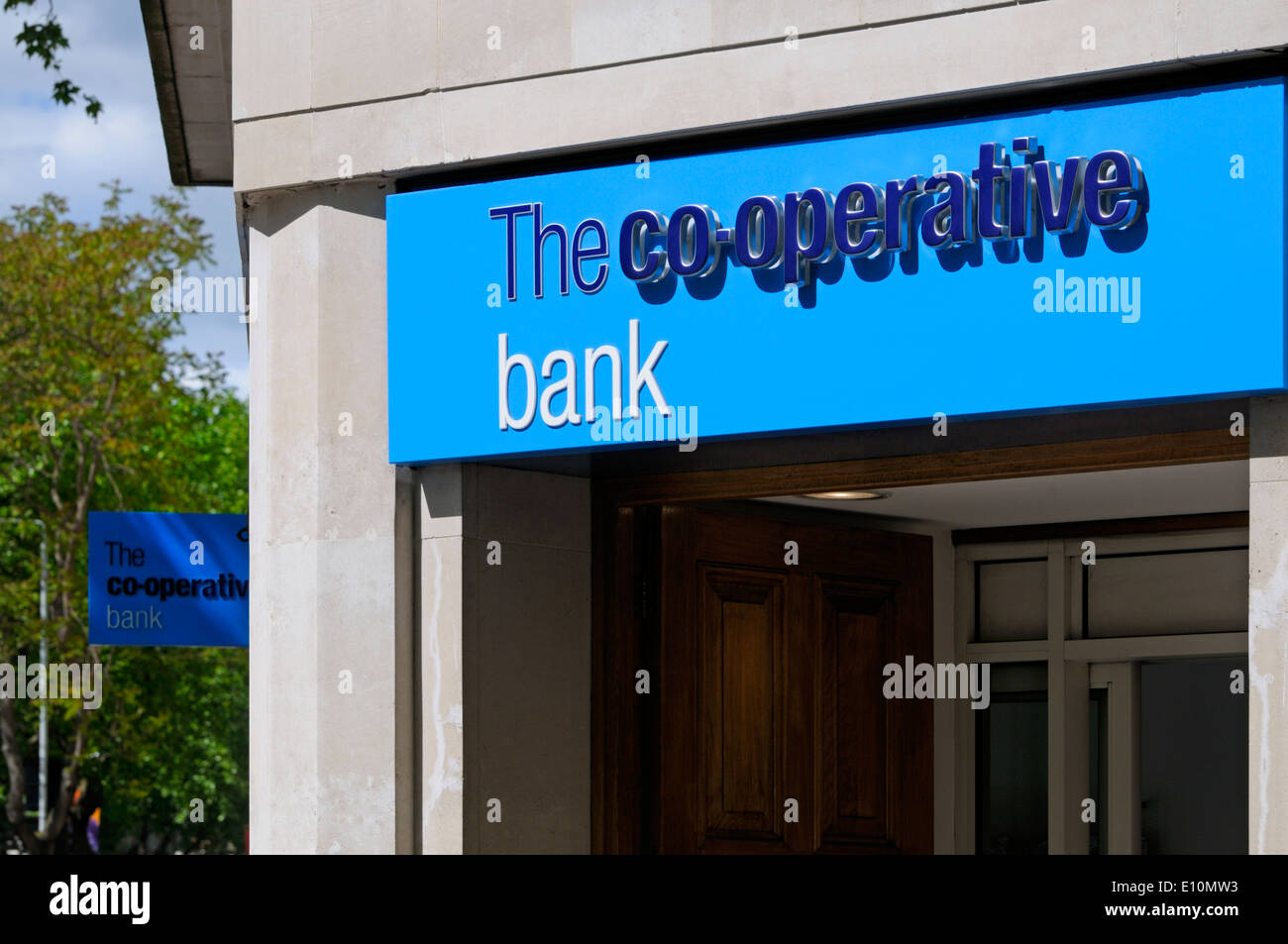 London, England, UK. Co-operative Bank Stock Photo